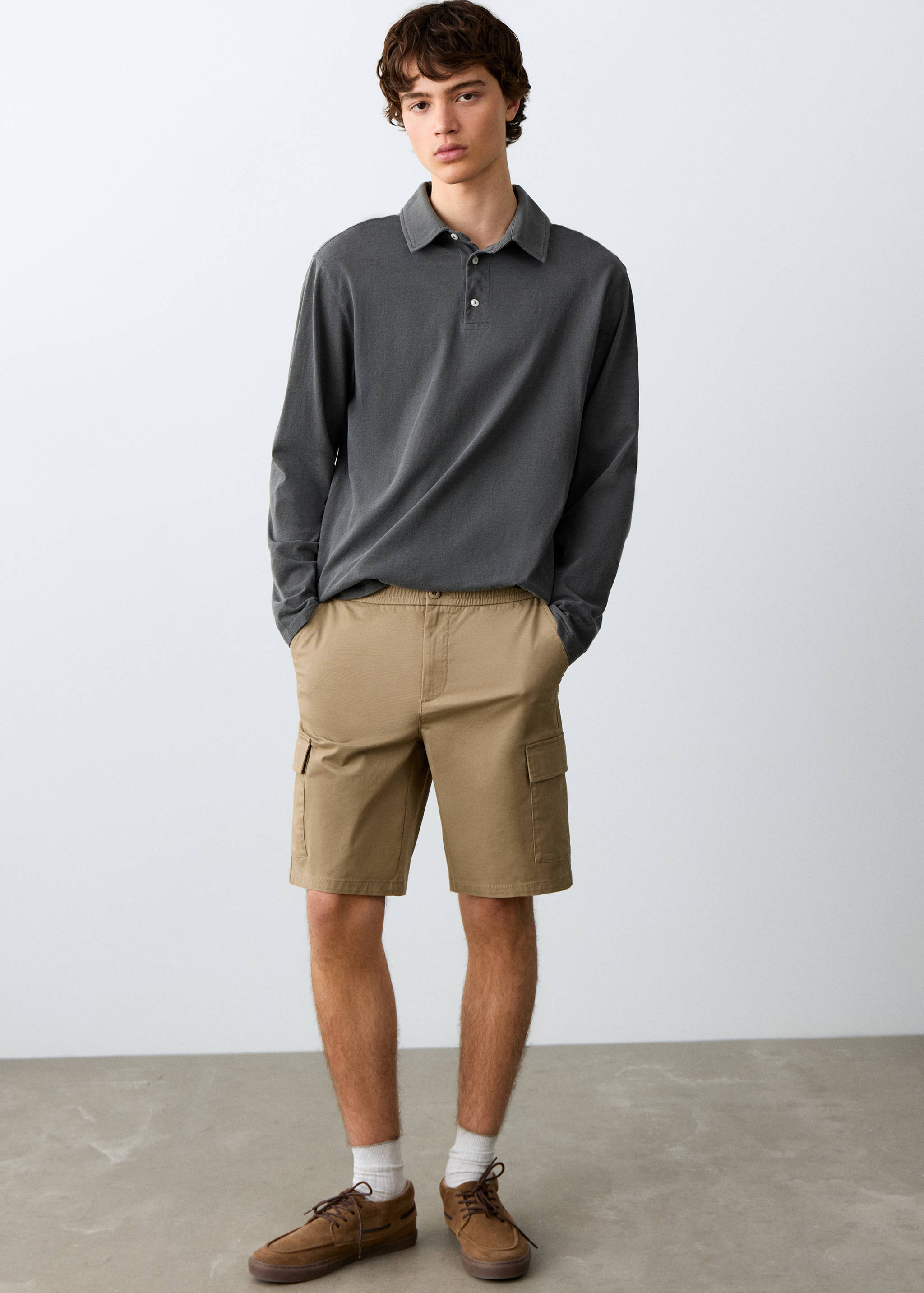Cargo Bermuda shorts - General plane