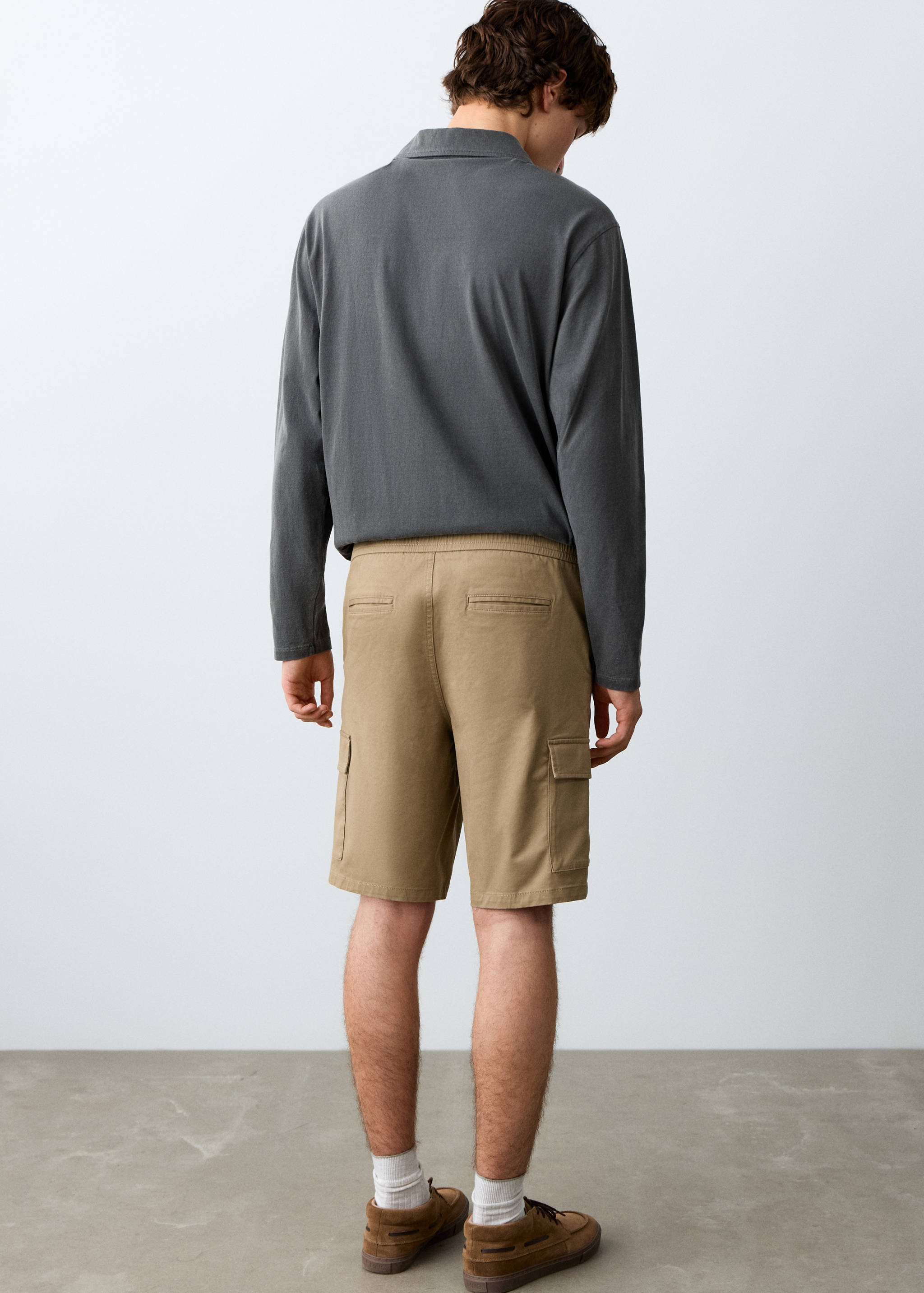 Cargo Bermuda shorts - Reverse of the article