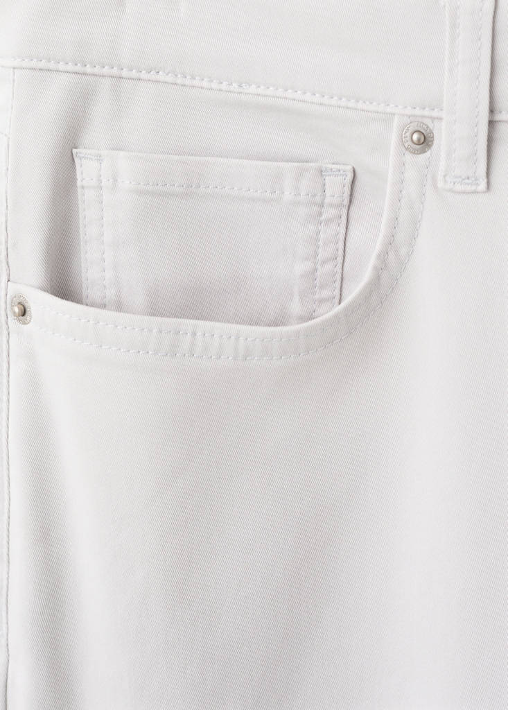 Regular-fit 100% cotton trousers — Ice Grey
