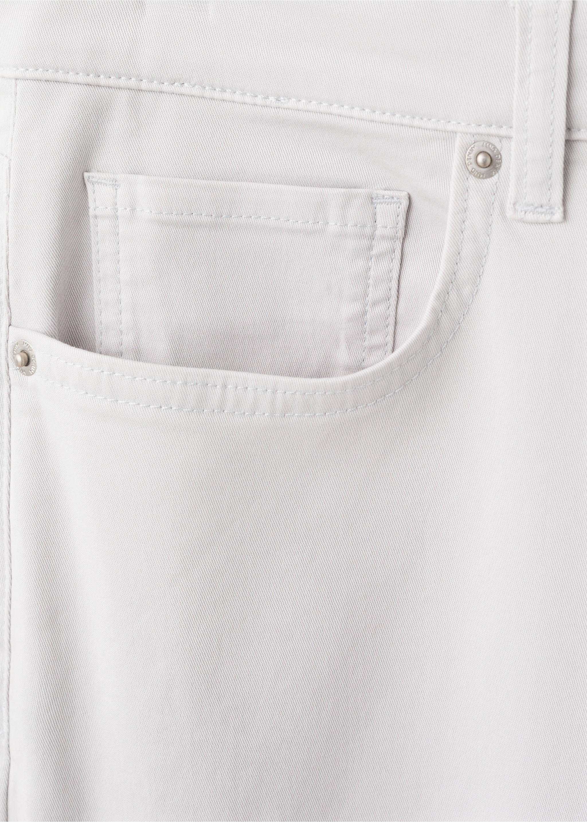 Pantalons regular fit 100% cotó - Detall de l'article 0, Gris gel. Ref: 27035935-00.