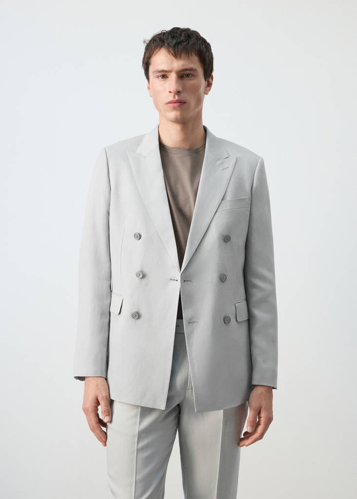 Men's crossed blazers 2026 | MANGO Finland