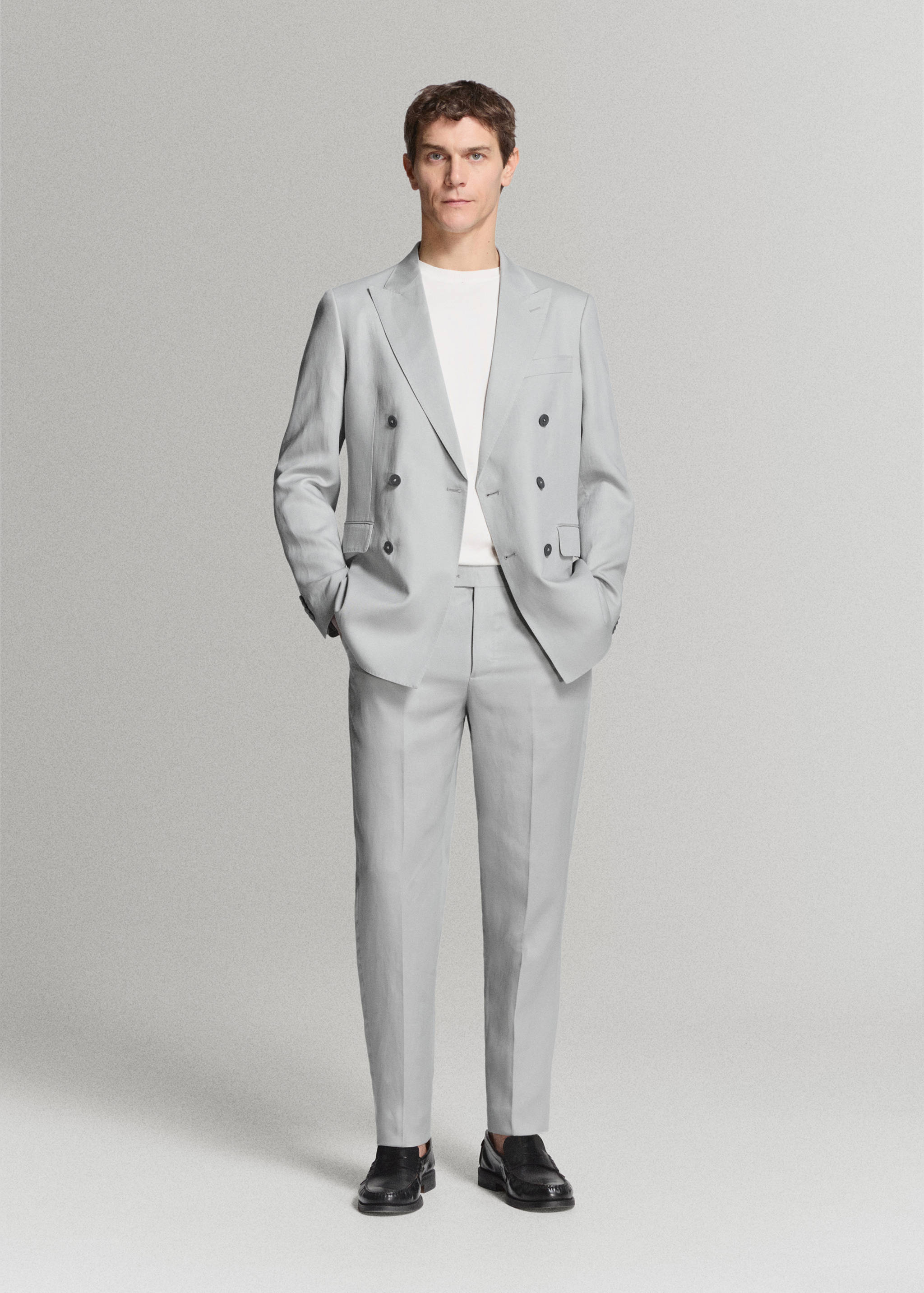 Slim-Fit-Zweireiher Amalfi - Allgemeine Ansicht