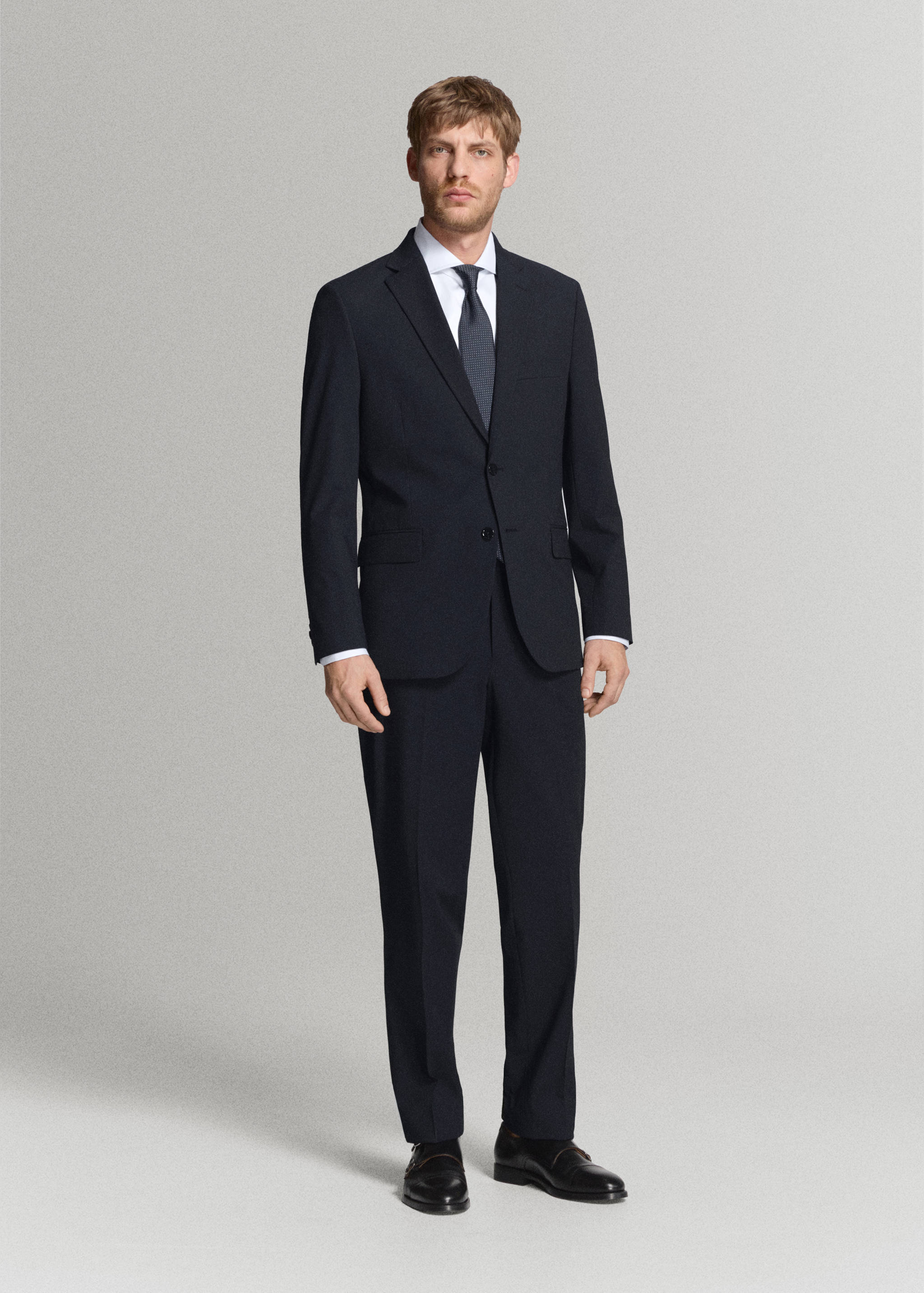 London regular-fit suit jacket - General plane