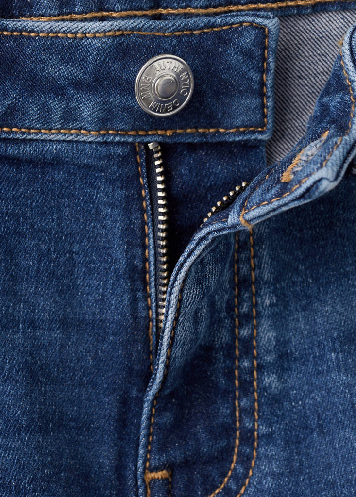 Low-waist mini shorts — Dark Blue
