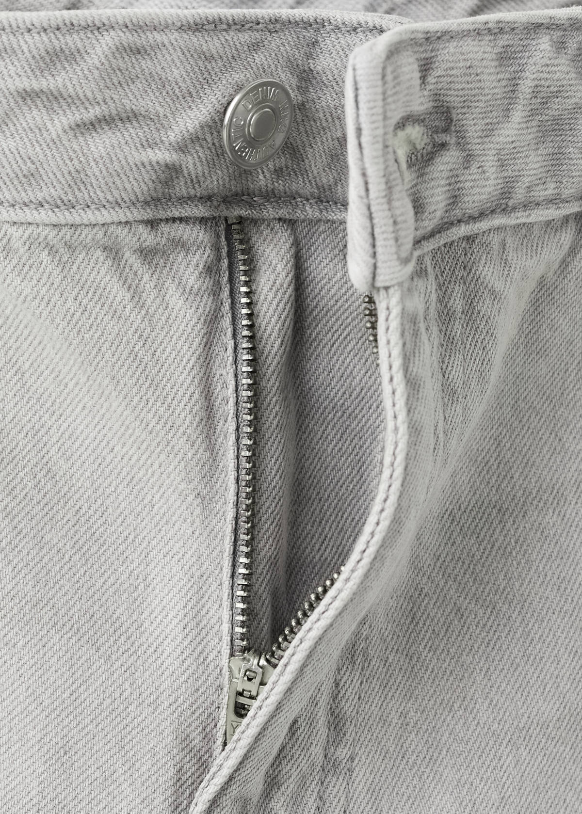Denim Bermuda shorts — Denim Grey