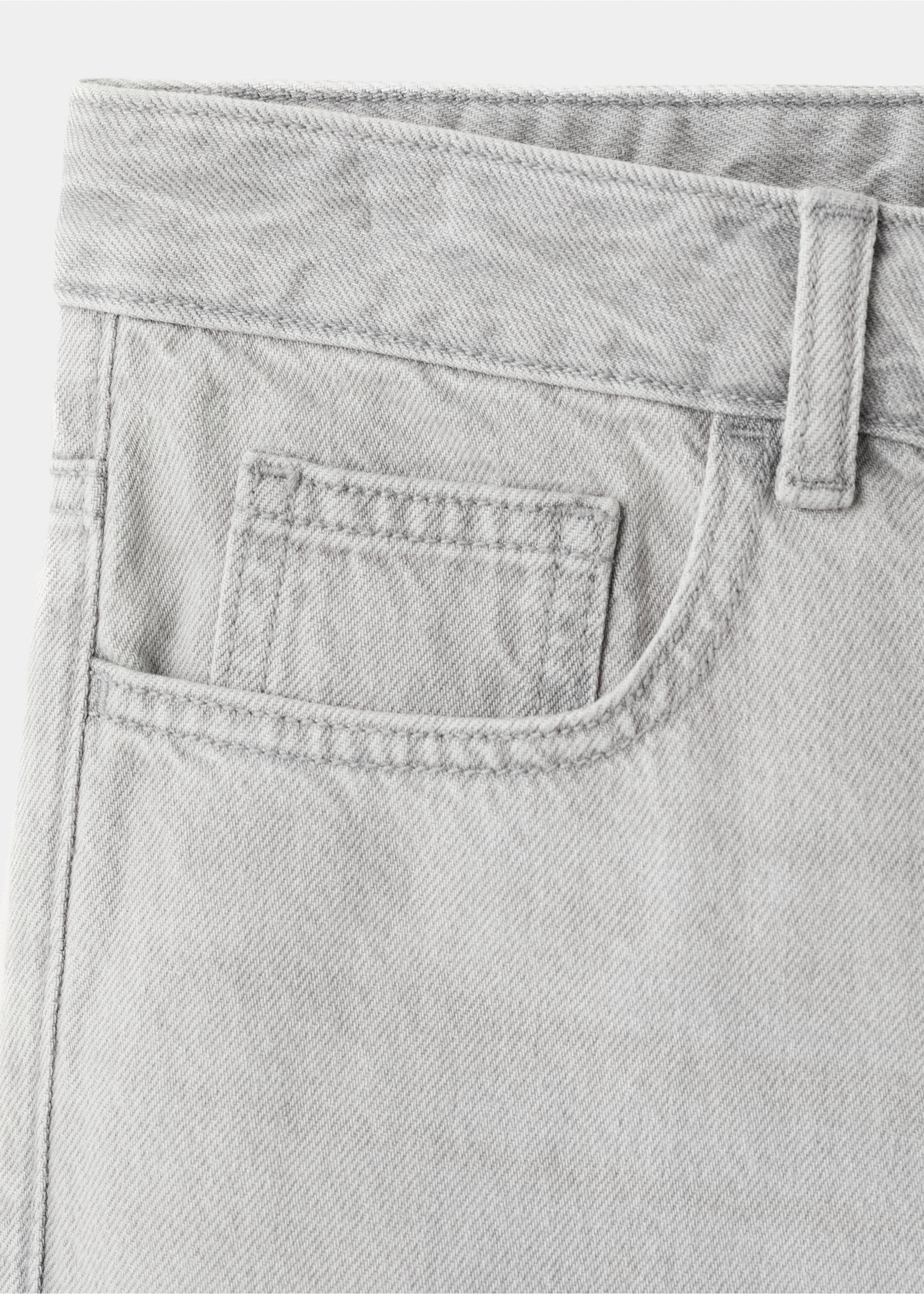 Бермуды из денима - Деталь изделия 0, Джинсовый серый. Ref: 27035941-00.