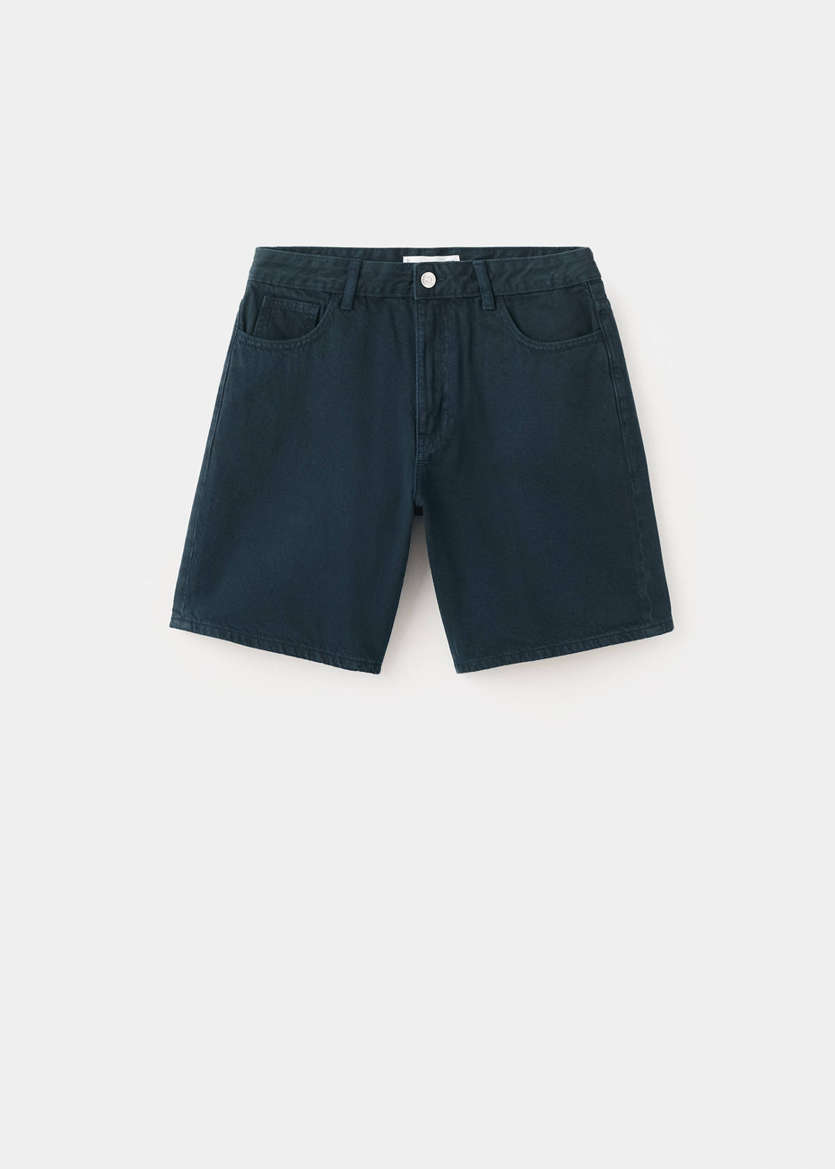 Denim Bermuda shorts — Dark Navy