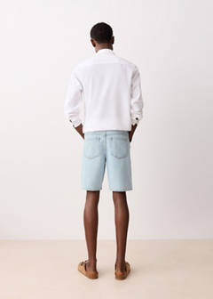 Denim Bermuda shorts — Light Blue 6