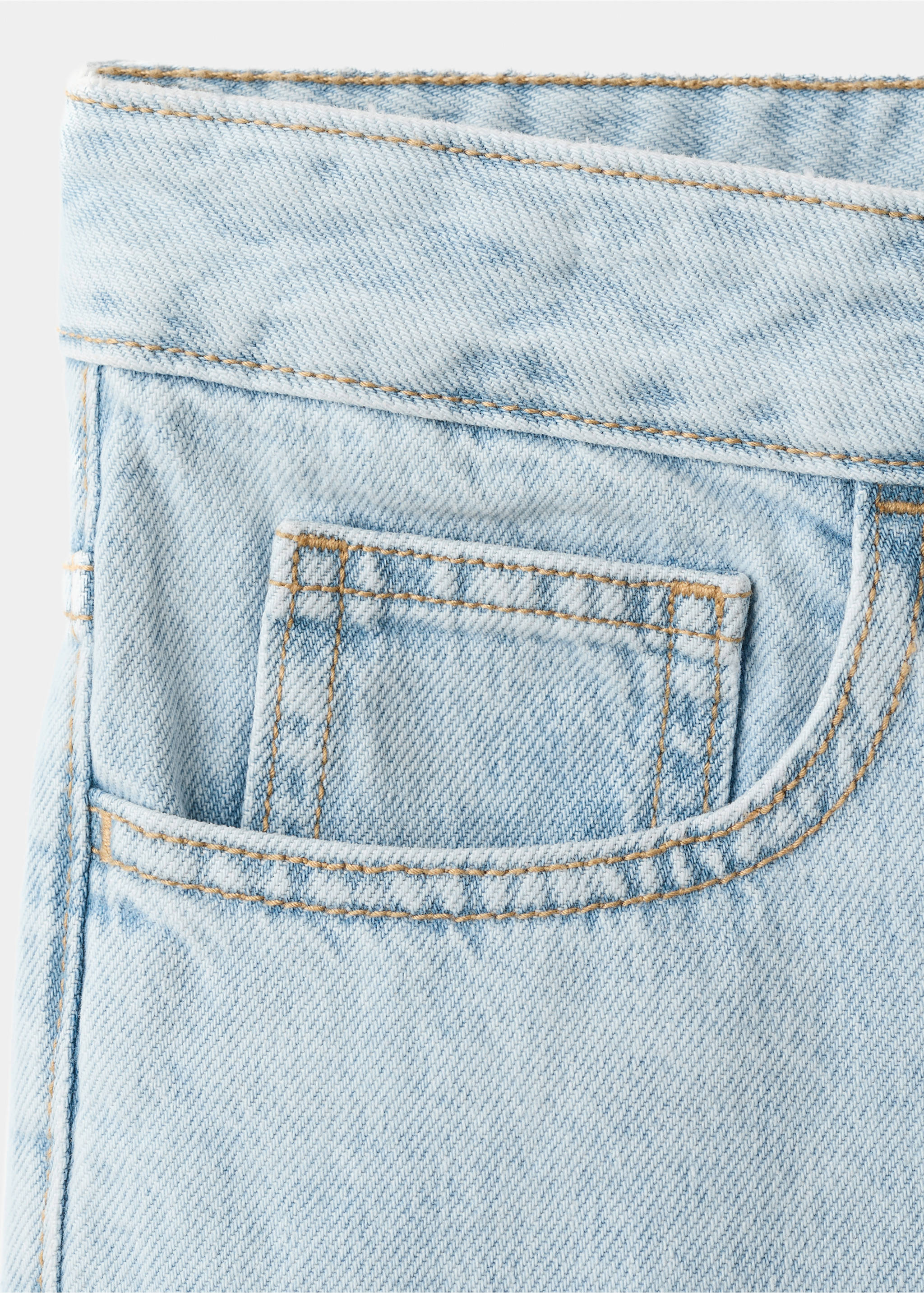 Denim Bermuda shorts - Details of the article 0, Light Blue. Ref: 27035944-00.