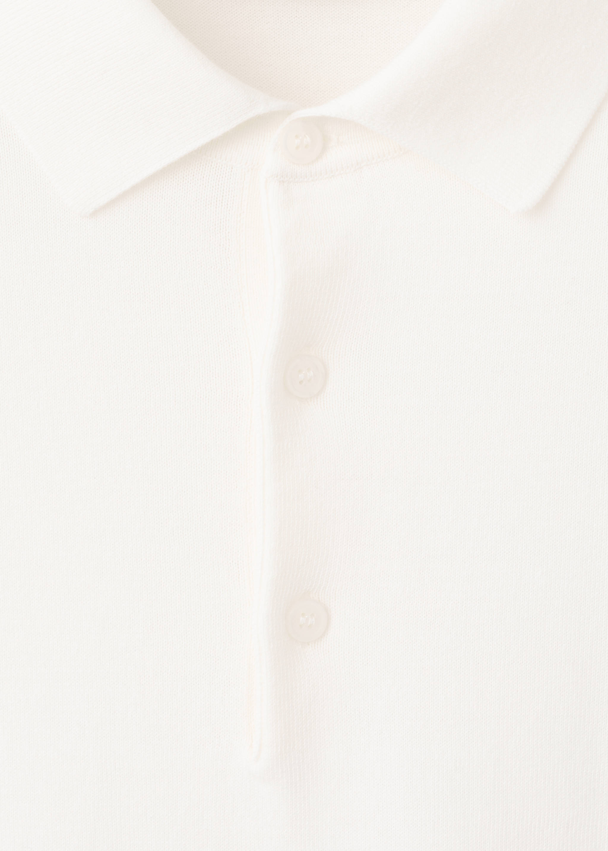 Polo maille fine 100 % coton - Détail de l'article 8