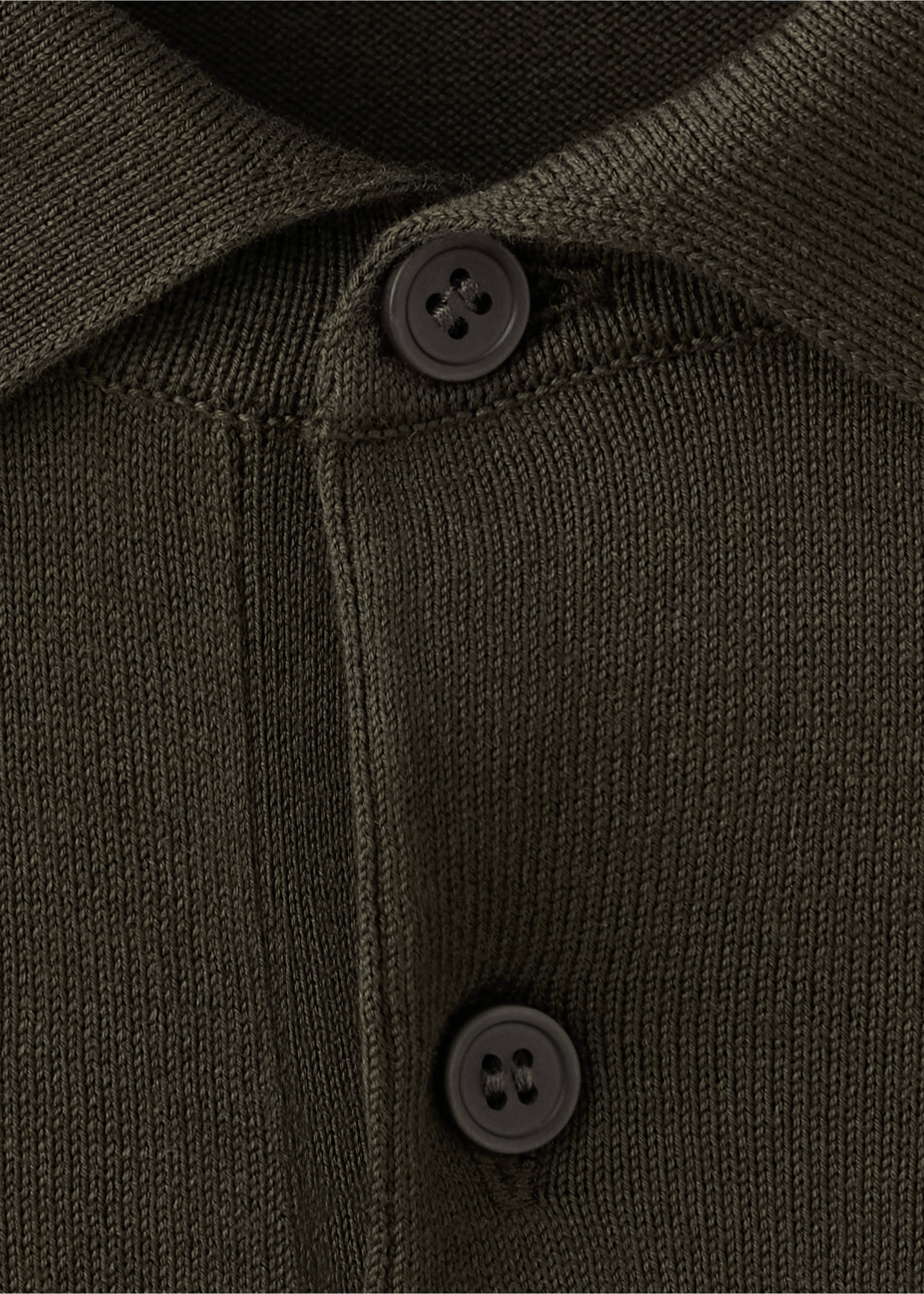 Polo maille fine 100 % coton - Détail de l'article 8, Chocolat. Ref: 27035945-00.