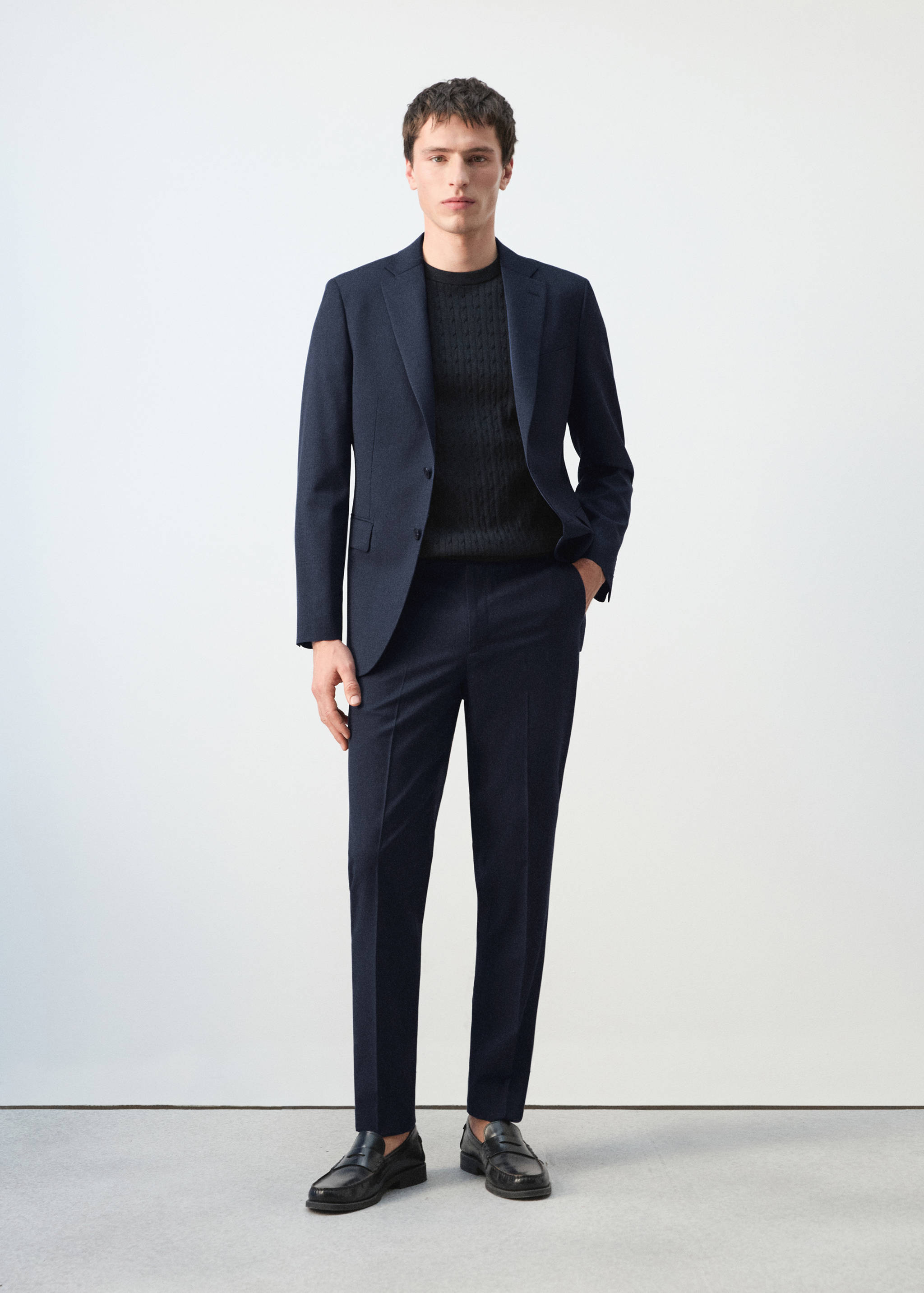 Костюмные брюки Turin 100% шерсть - Общий план