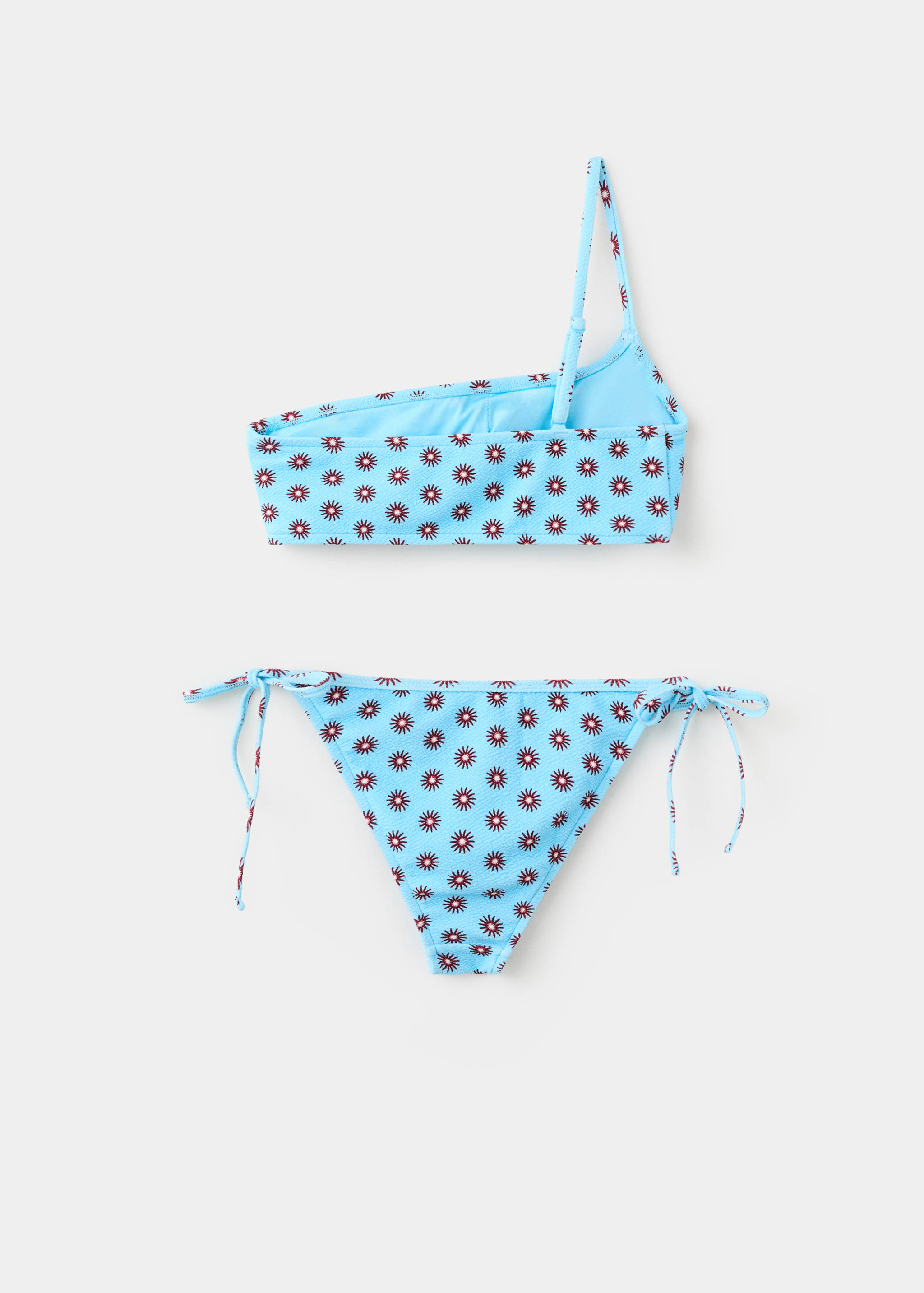 Asymmetrischer Bikini, mittelhoher Slip - Rückseite des Artikels