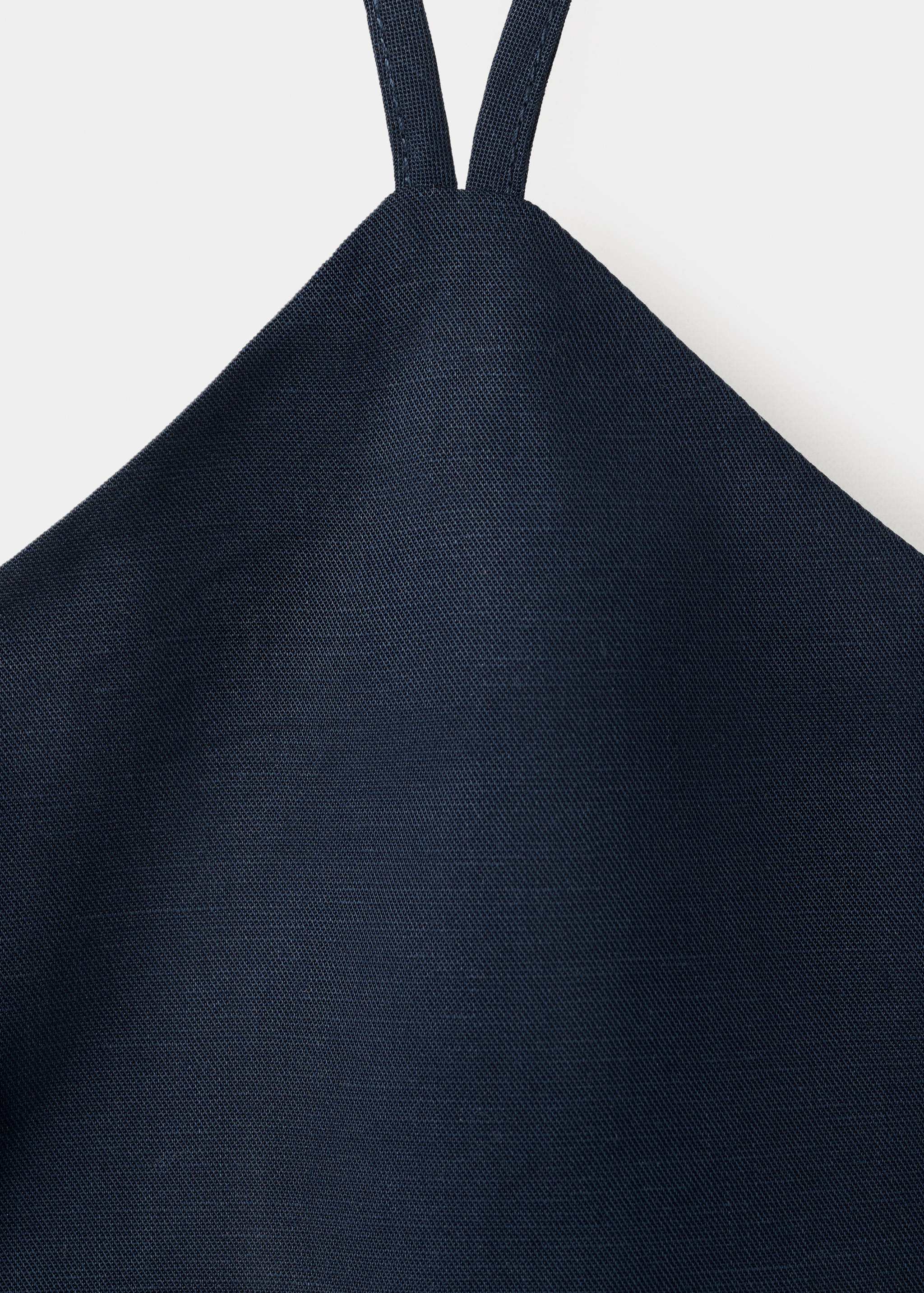 Halter neck tie crop top - Details of the article 8