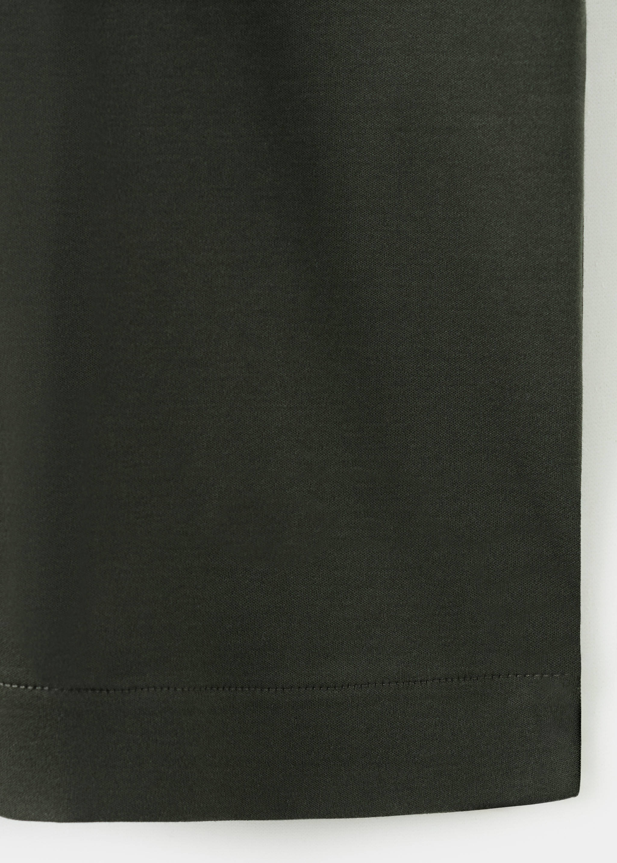100% cotton fine-knit polo shirt - Details of the article 0