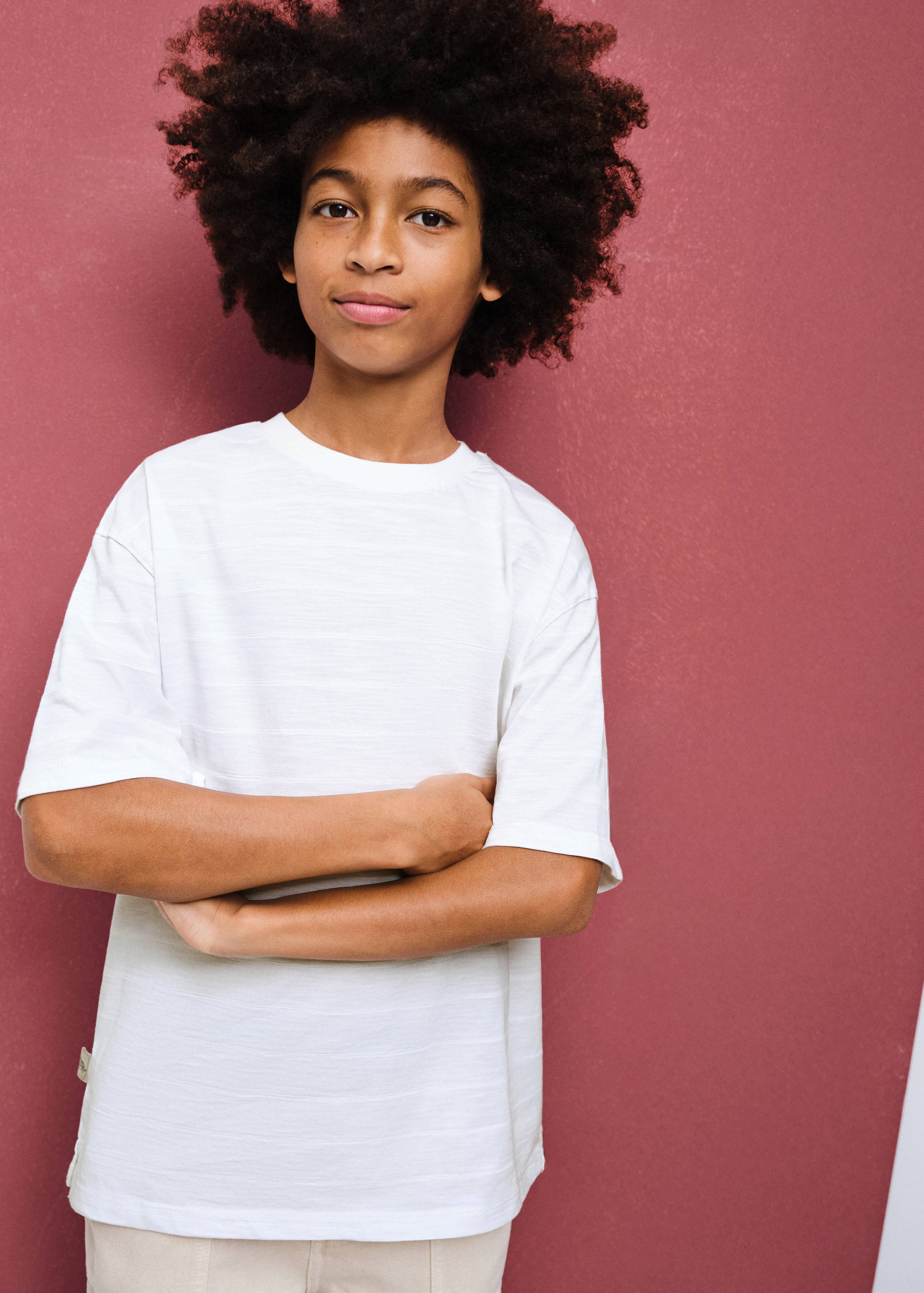 Camiseta algodón - Plano medio