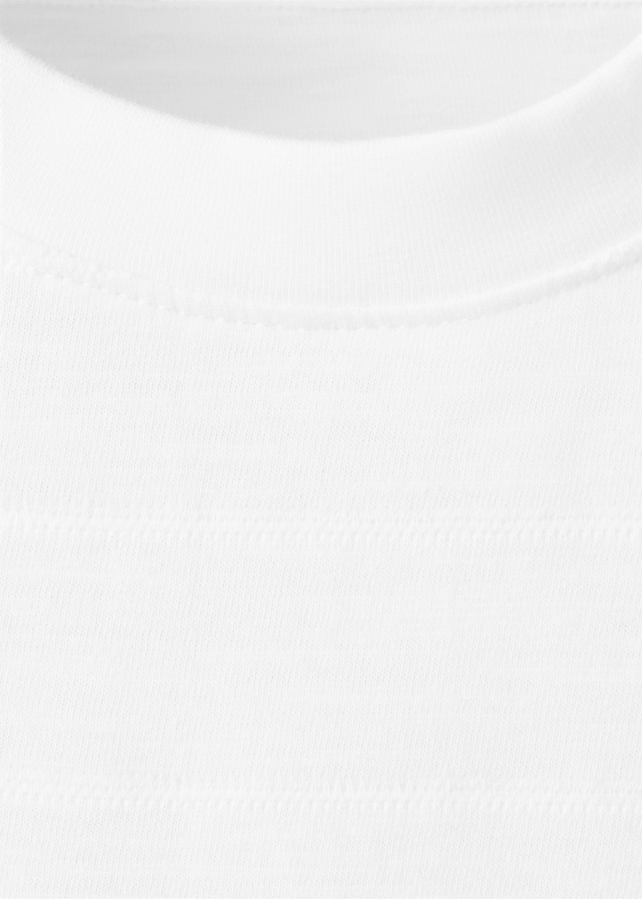 Camiseta algodón - Detalle del artículo 8, Blanco. Ref: 27035966-00.