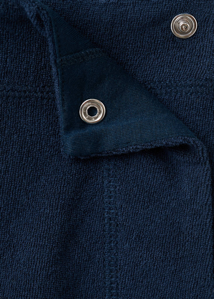 Terry cotton skirt — Blue