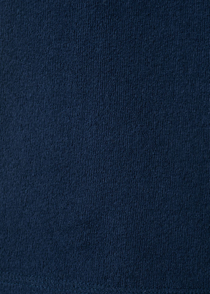 Terry cotton skirt — Blue