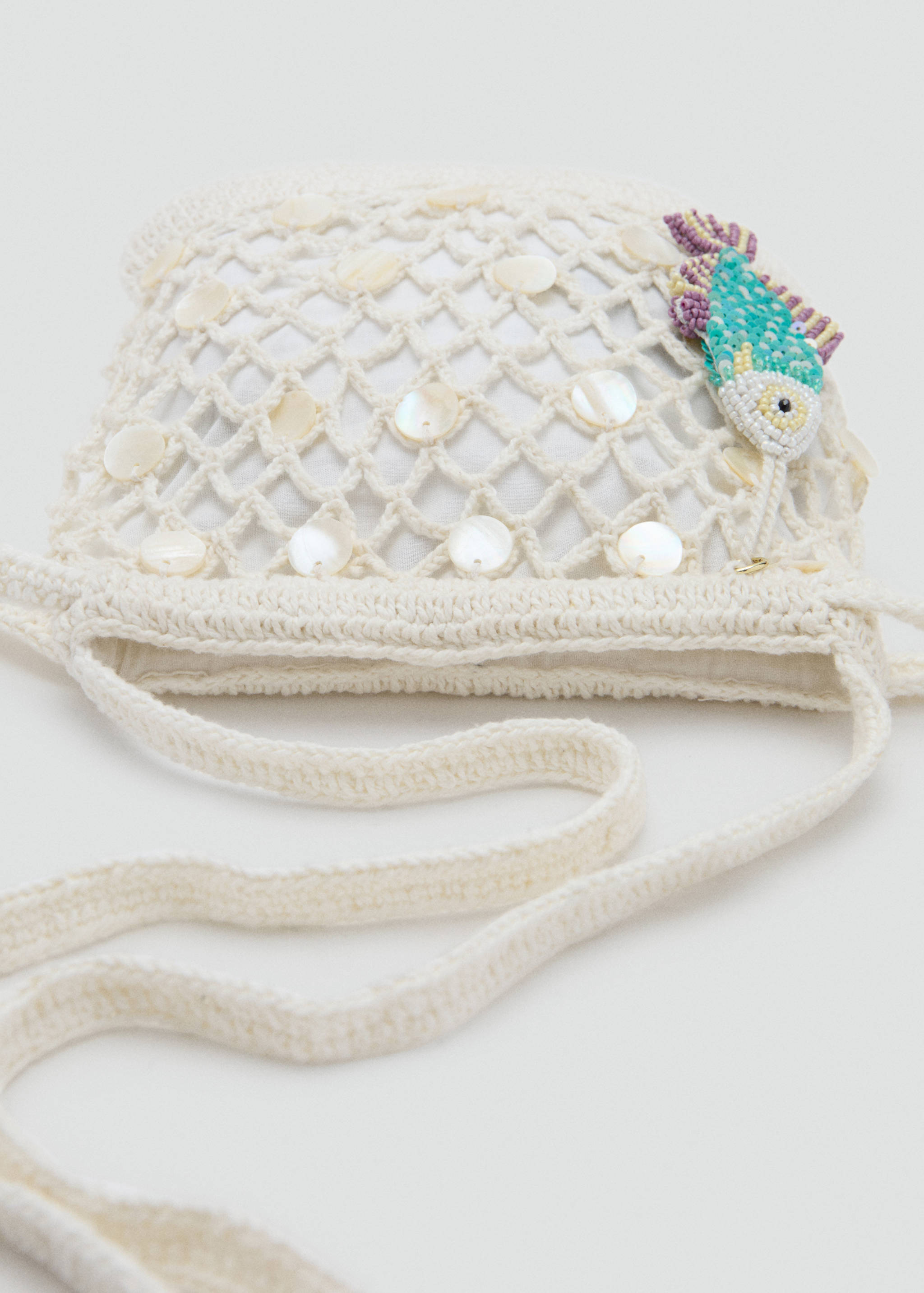 Мини-сумочка с бусинками - Деталь изделия 2