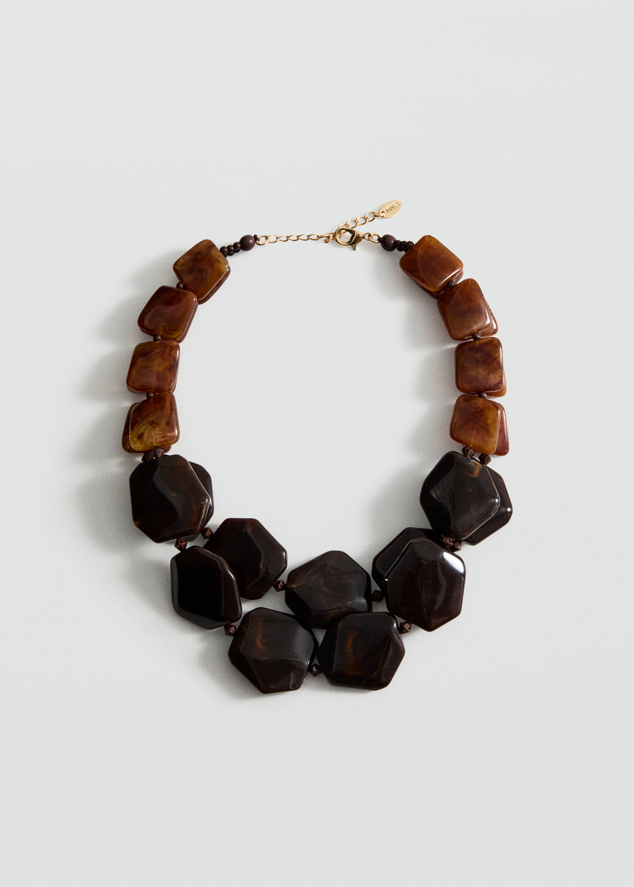 Collier double perles - Article sans modèle