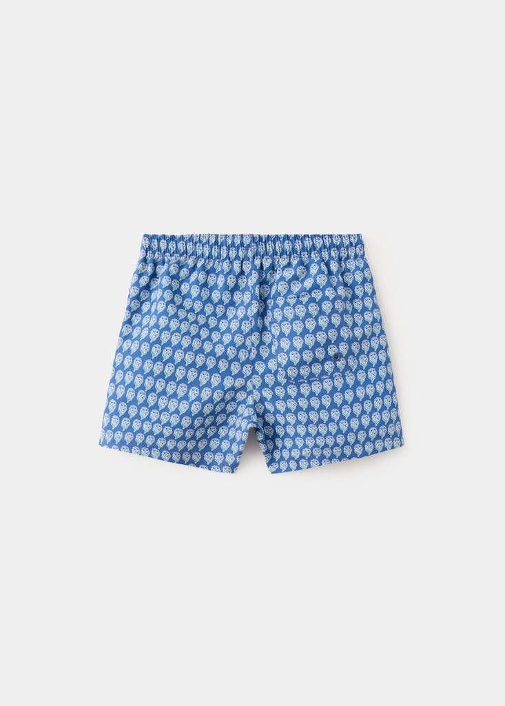 Floral print swimsuit — Navy