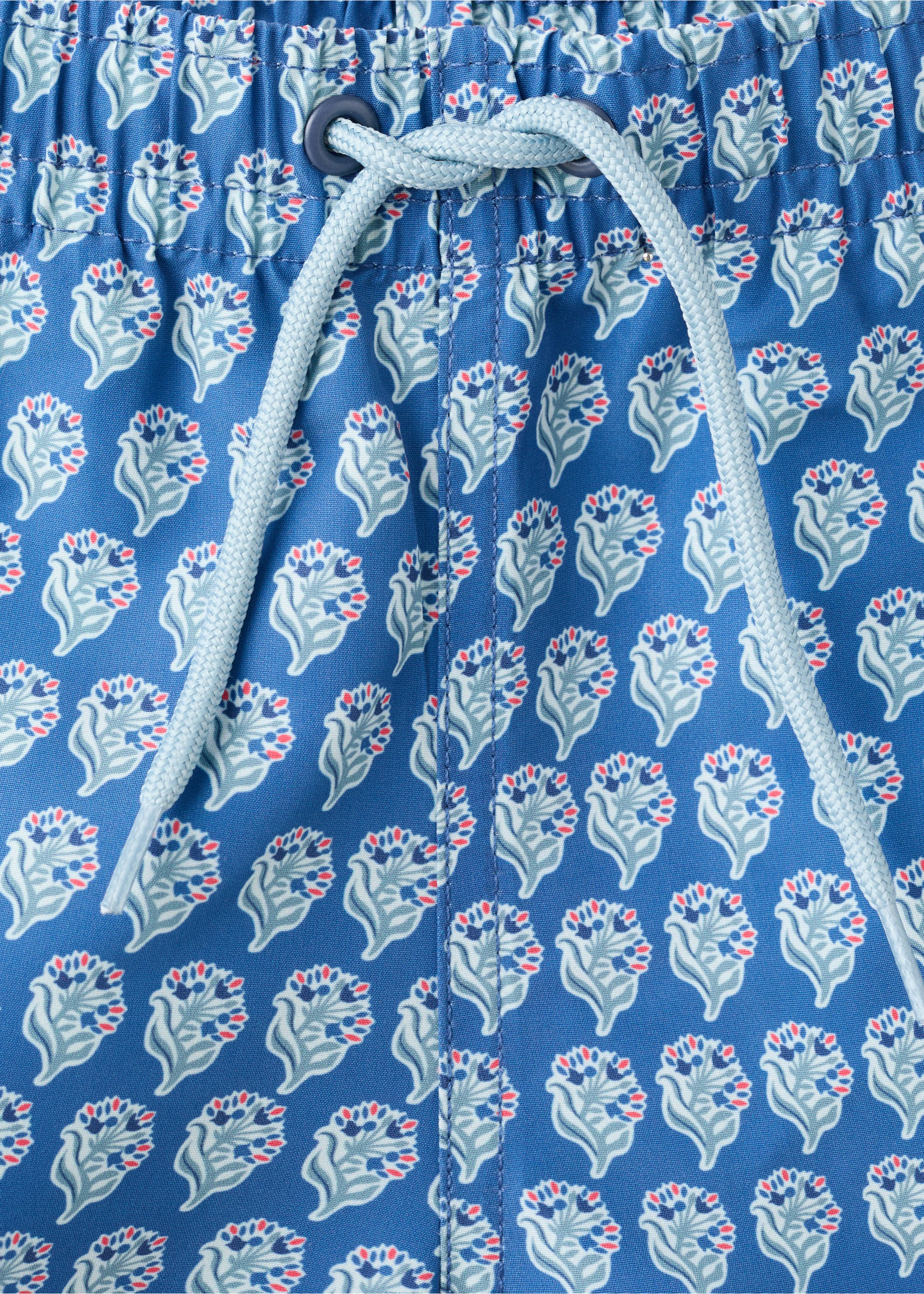 Bañador estampado floral - Detalle del artículo 8, Azul marino. Ref: 27035985-00.