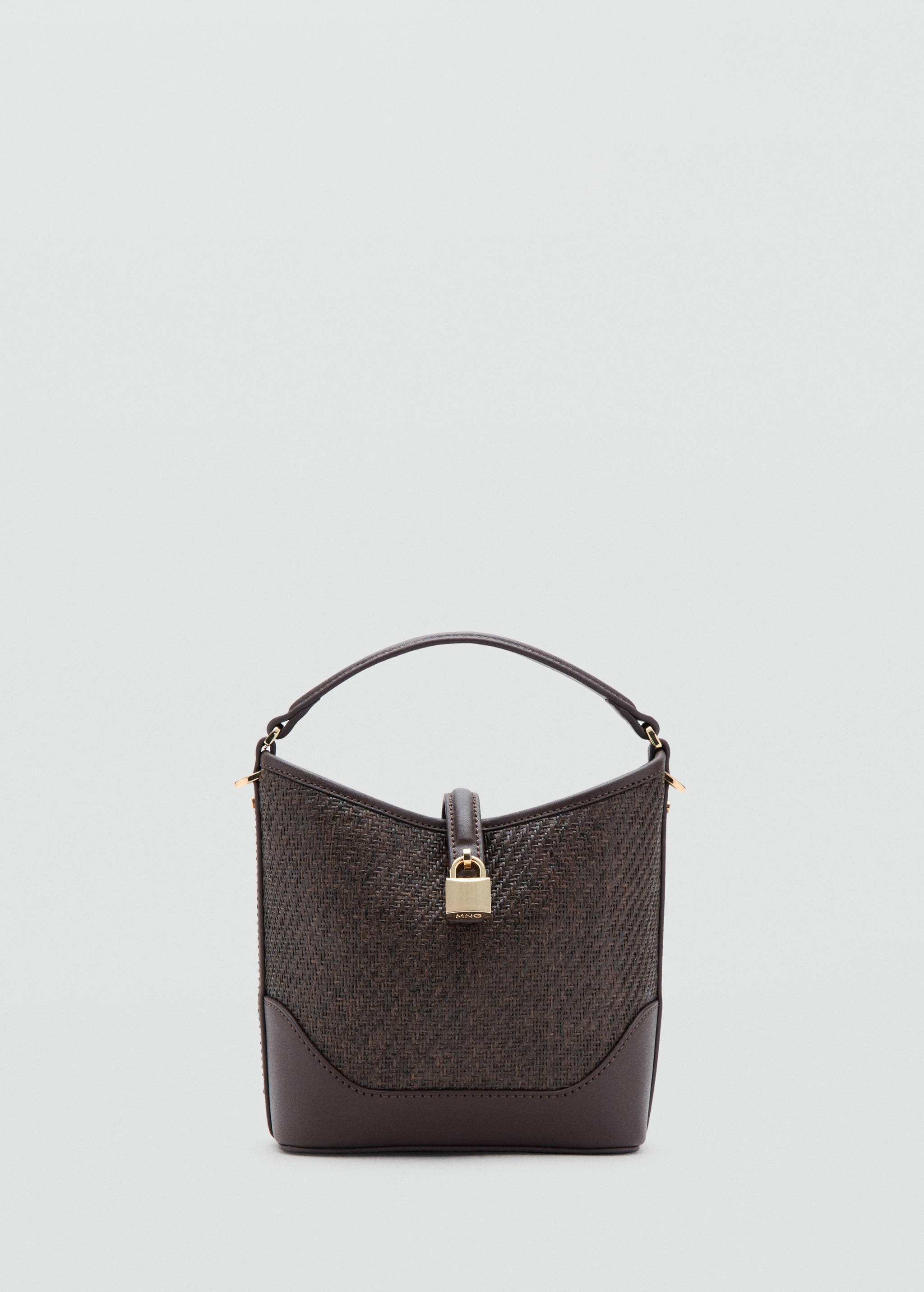 Petit sac seau en raphia - Article sans modèle