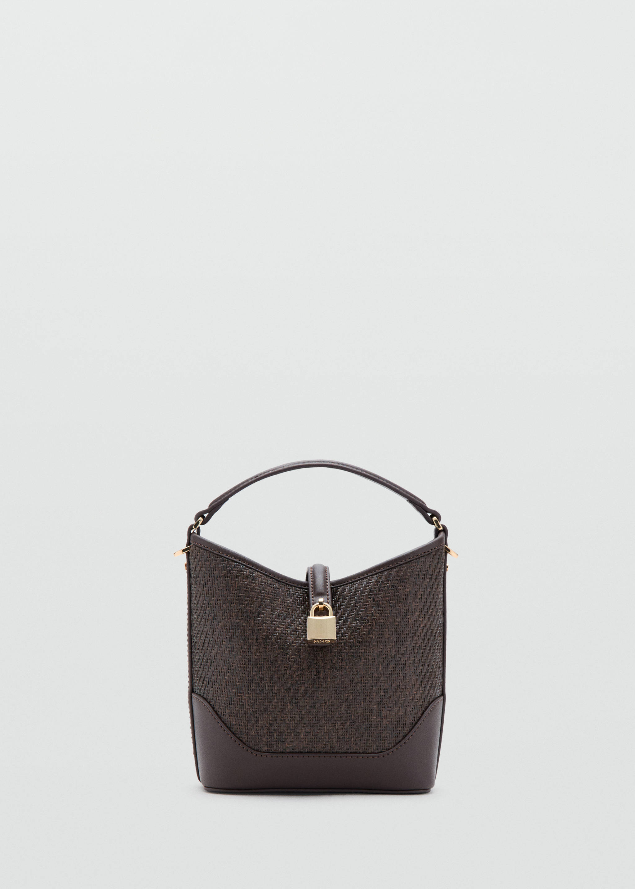 Petit sac seau en raphia - Article sans modèle