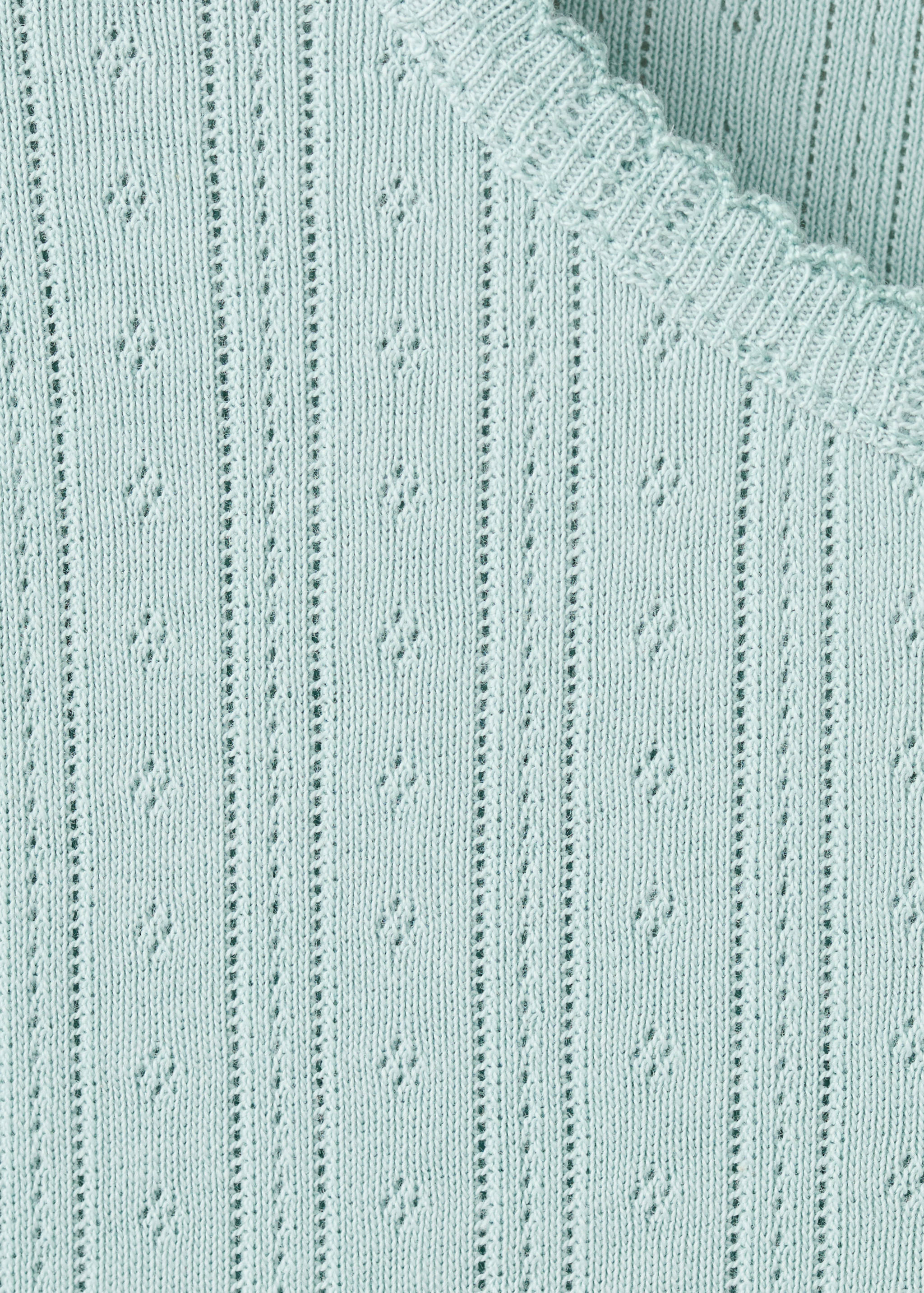 Short ribbed pyjama - Details of the article 0