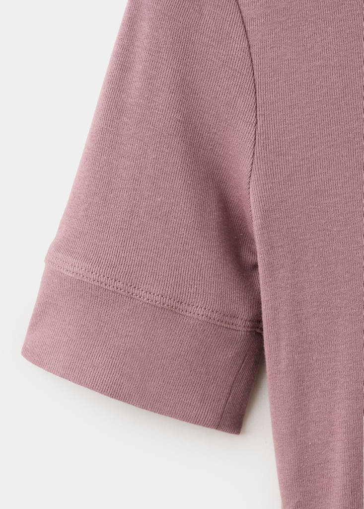 Short-sleeved fitted t-shirt — Light/Pastel Purple