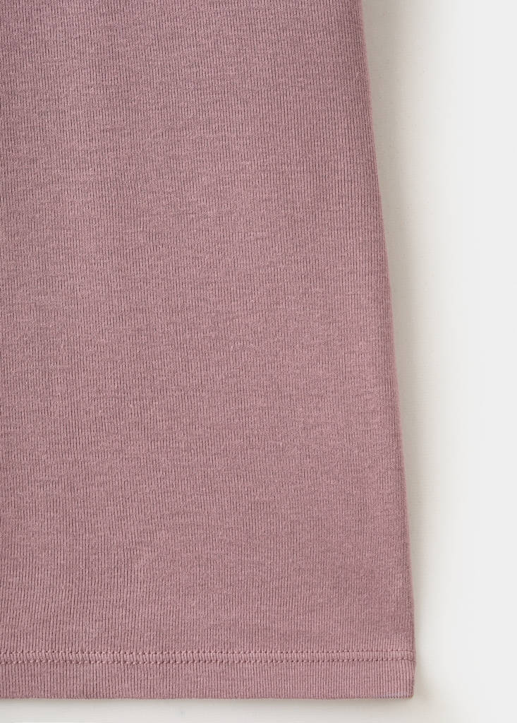 Short-sleeved fitted t-shirt — Light/Pastel Purple