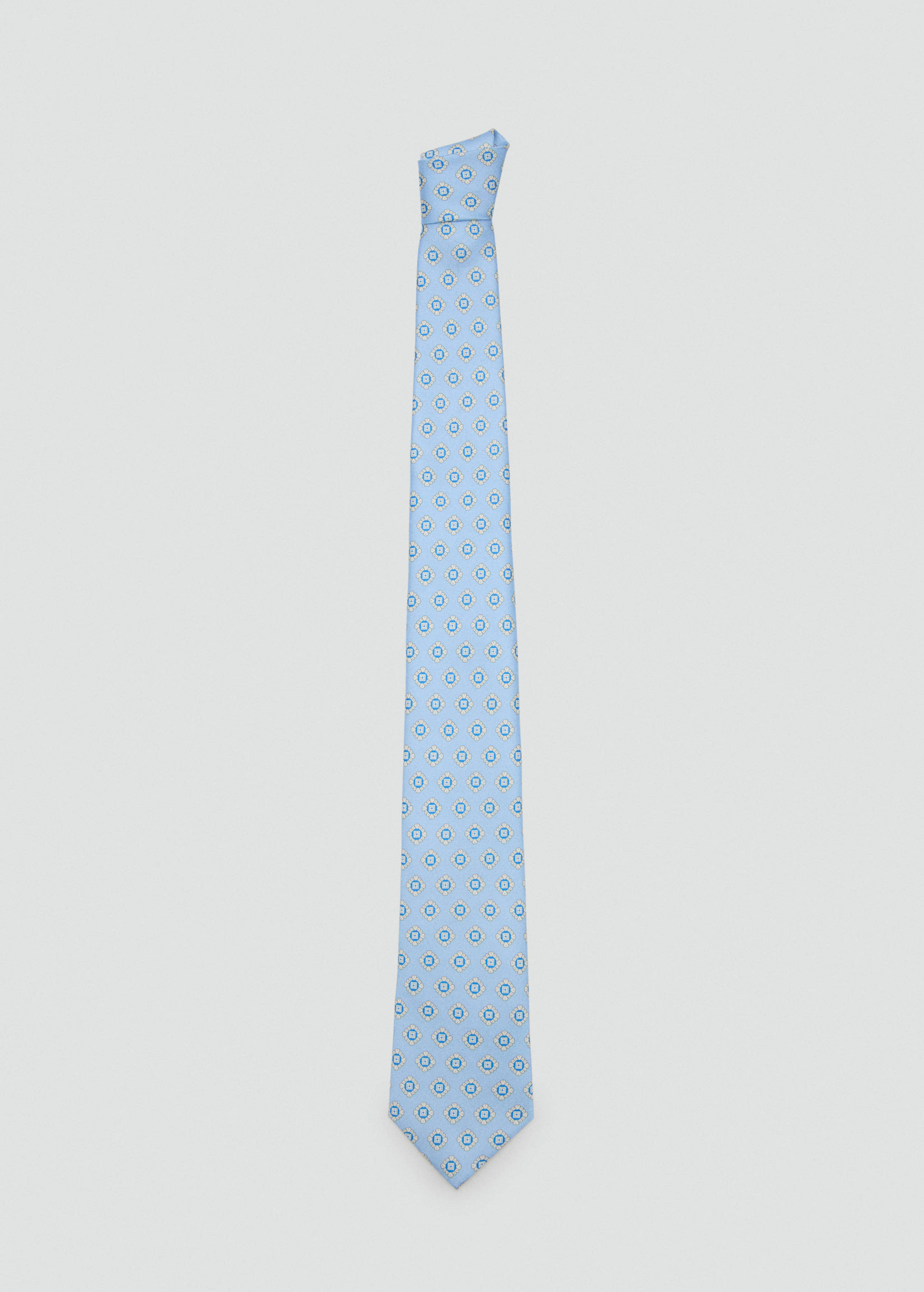 100% silk patterned tie - Article without model