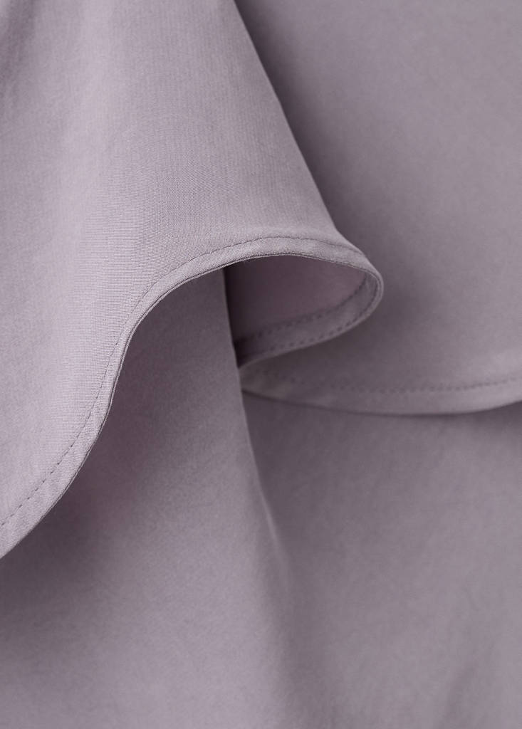 Long ruffled dress — Lilac