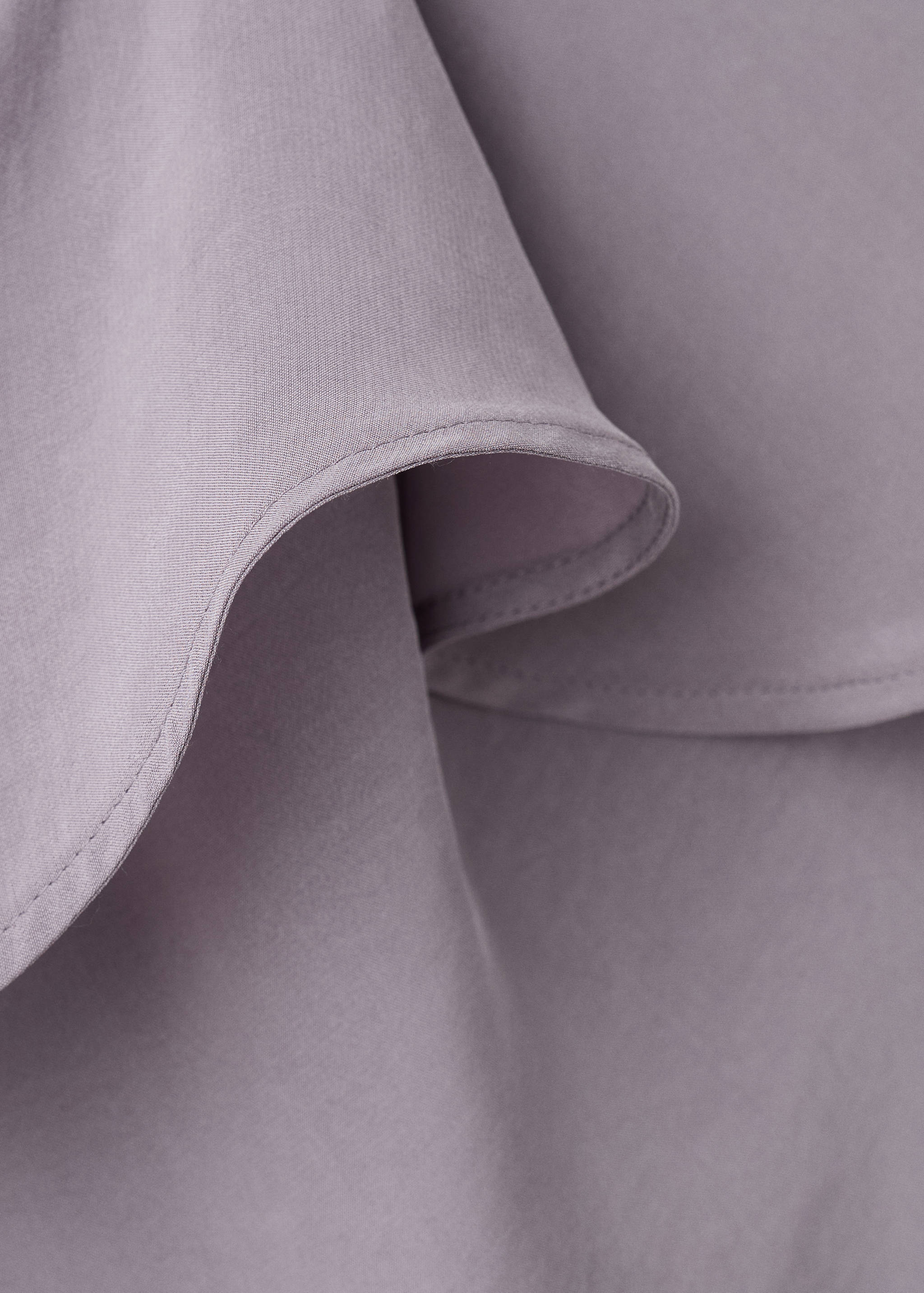 Длинное платье с воланами - Деталь изделия 8