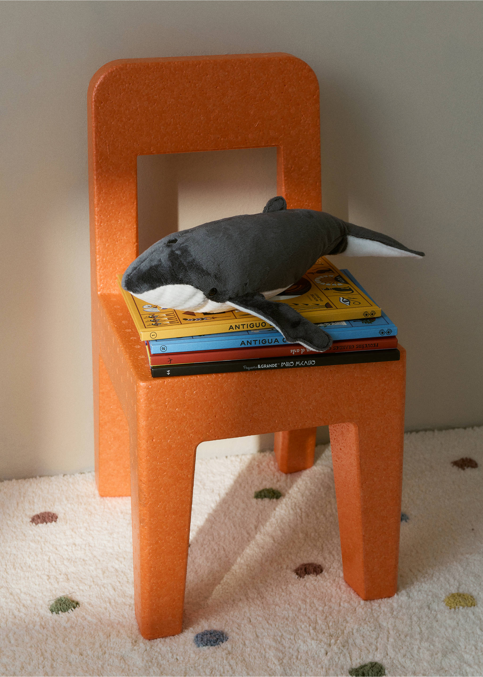 Whale plush - WWF - General plane, Blue. Ref: 27036006-00.