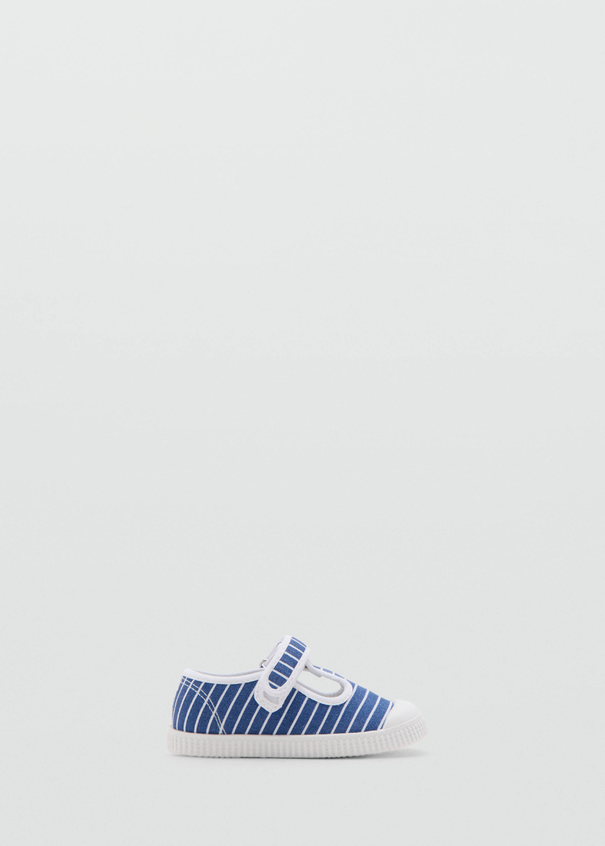 Baskets rayures à velcro - Article sans modèle