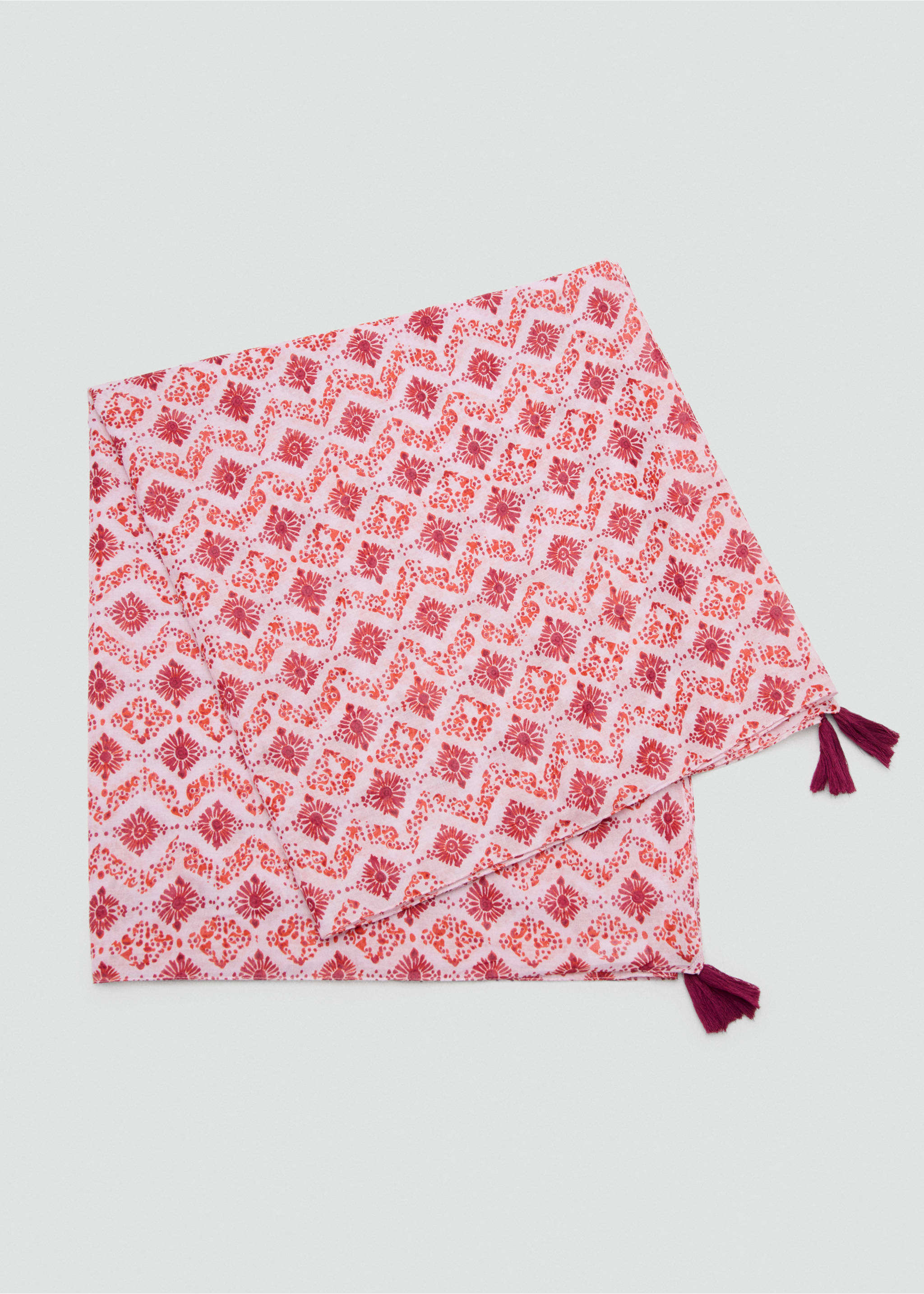 Printed pareo - Article without model, Pink. Ref: 27036338-00.