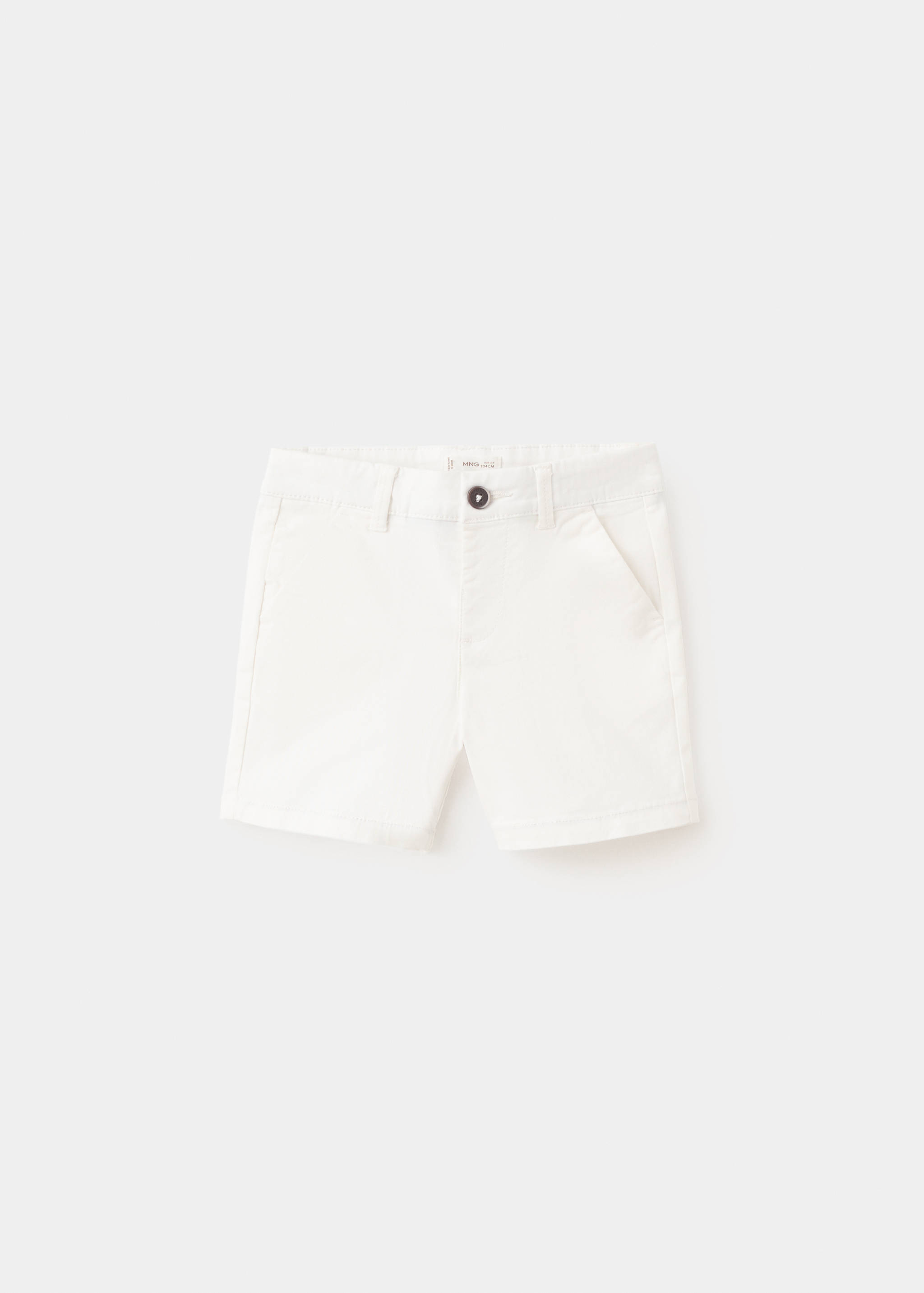 Bermudas rectas algodón - Artículo sin modelo
