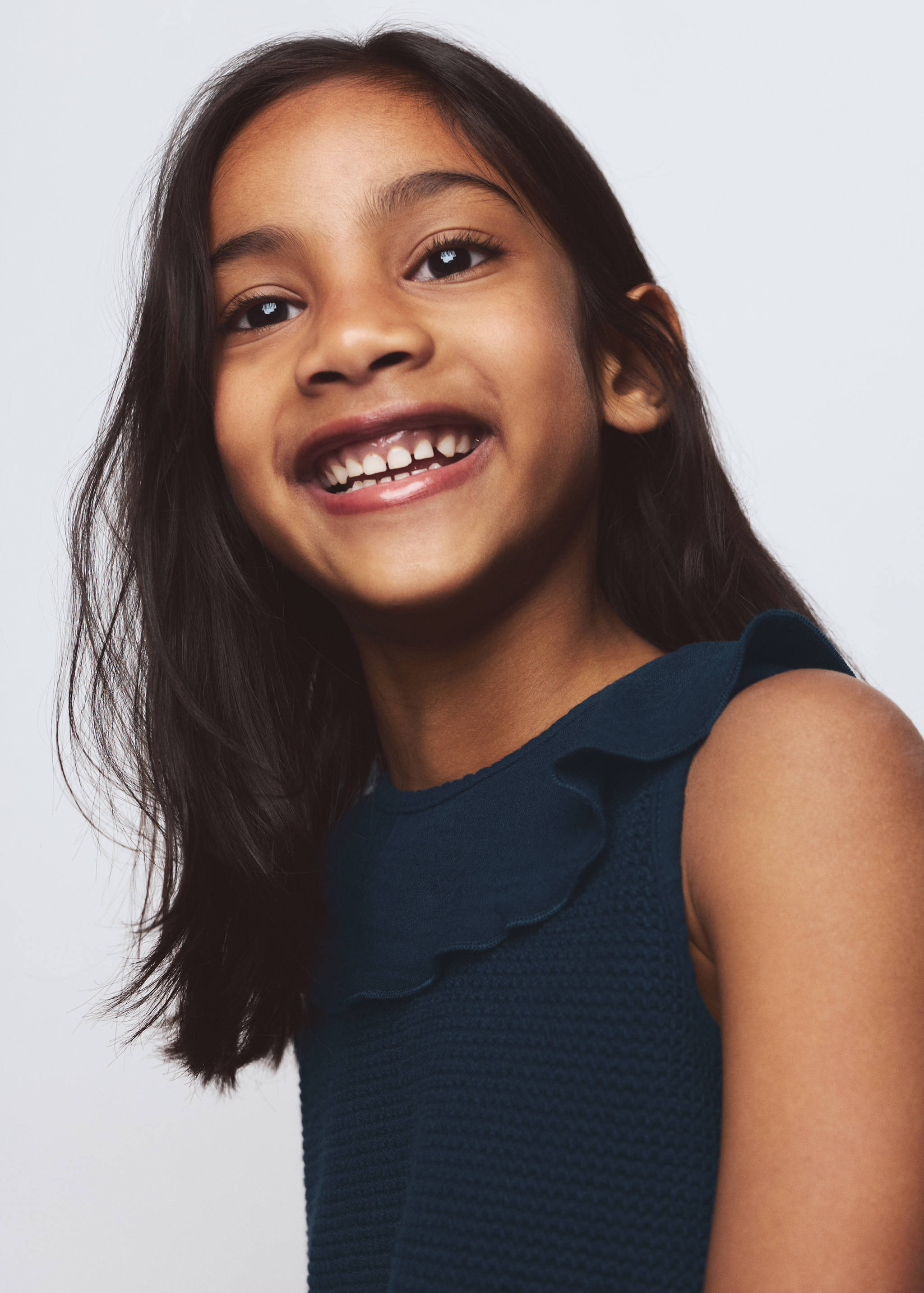 Camiseta algodón cuello babydoll - Detalle del artículo 1