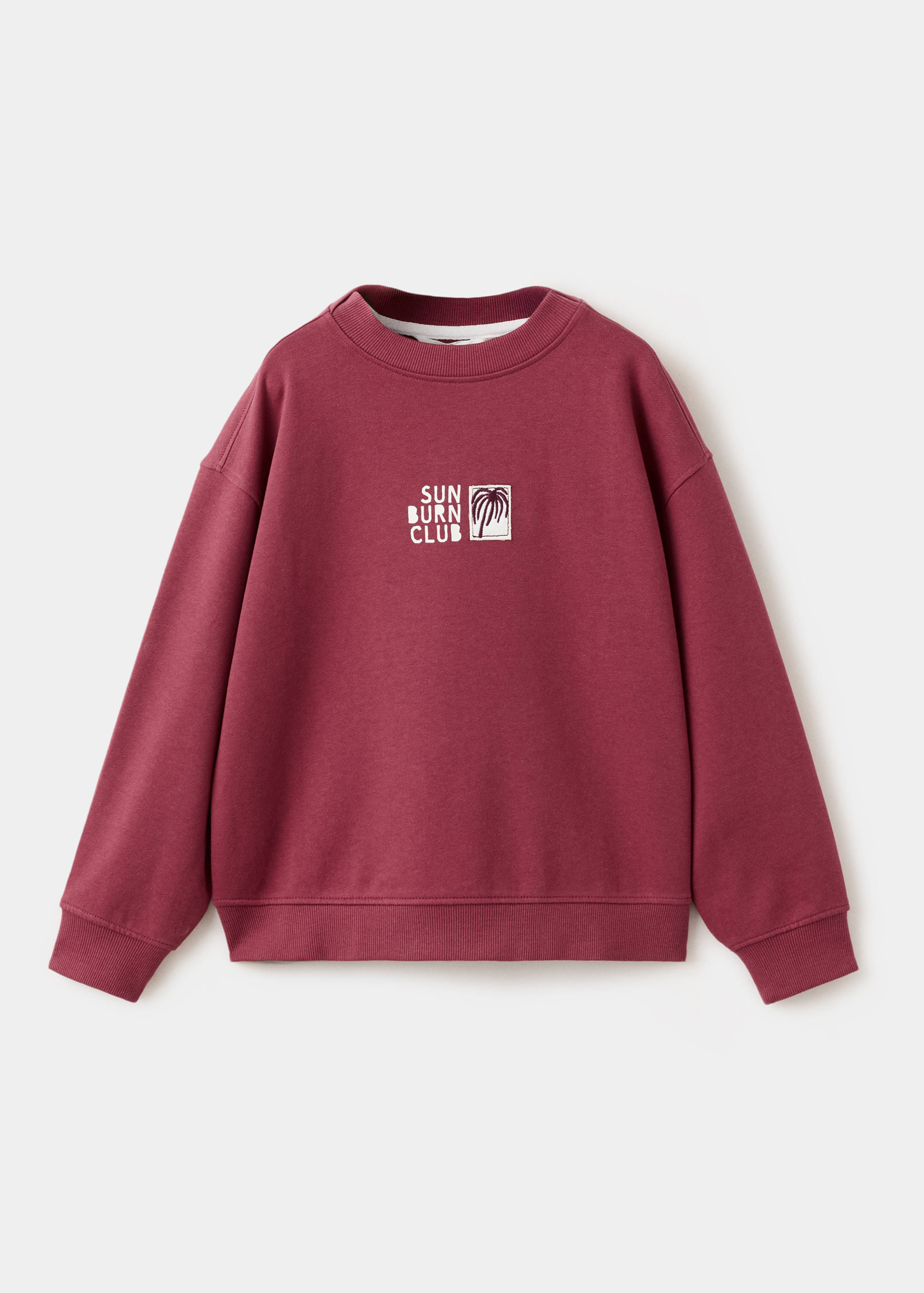 Sudadera oversize algodón estampada - Artículo sin modelo