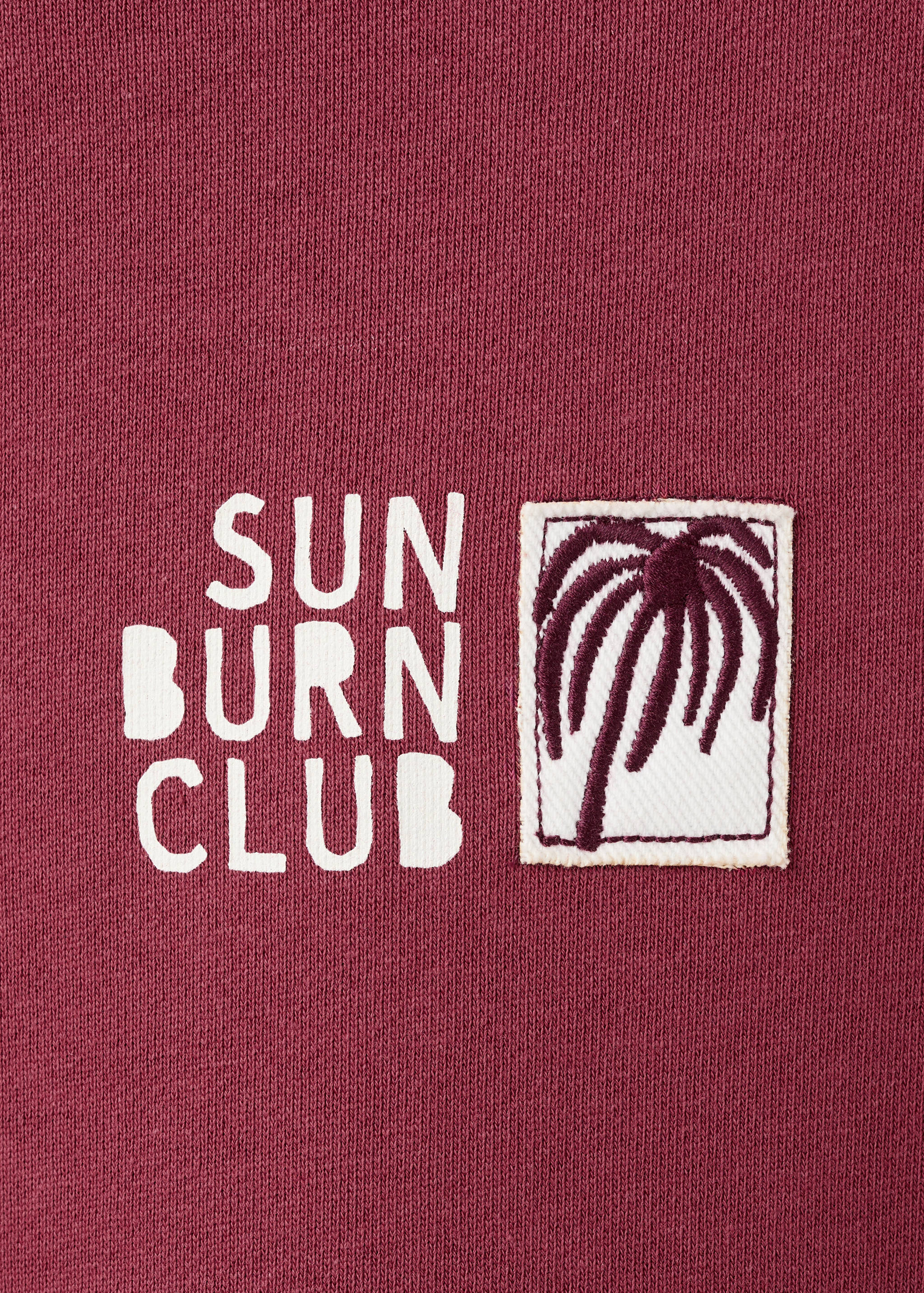 Sudadera oversize algodón estampada - Detalle del artículo 8