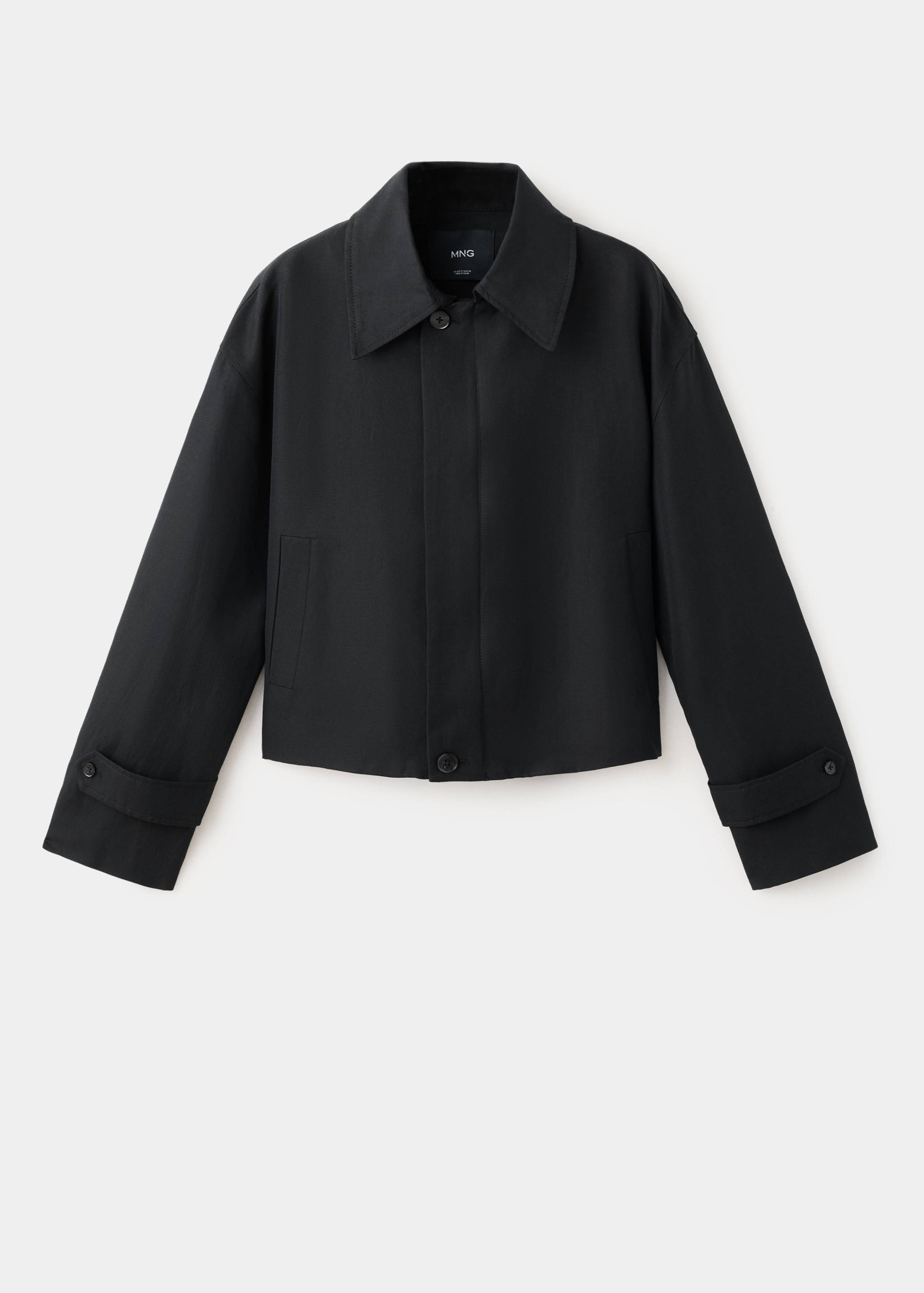 Zipper cotton jacket - Article without model