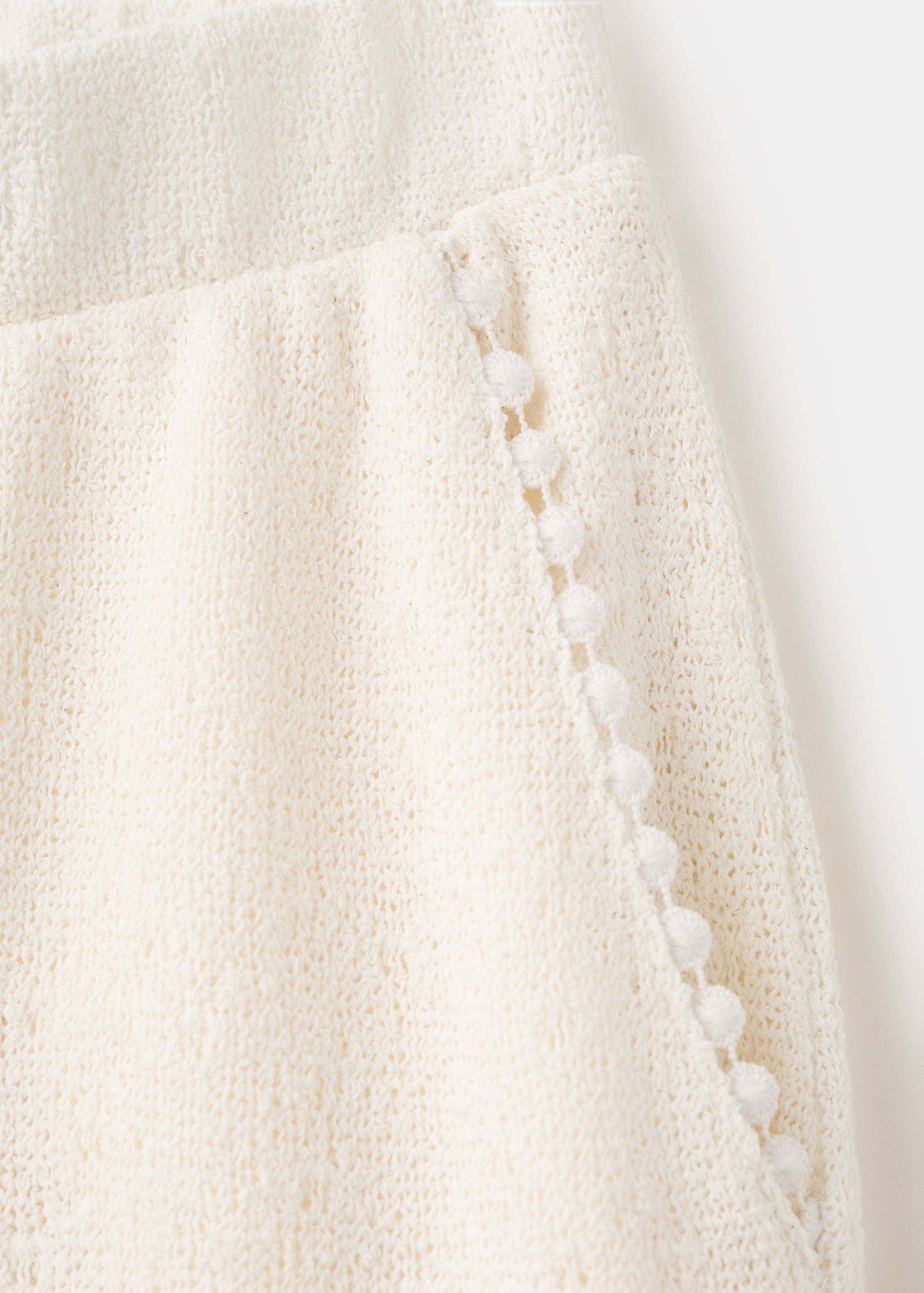 Трикотажные брюки хлопок и лен - Деталь изделия 0