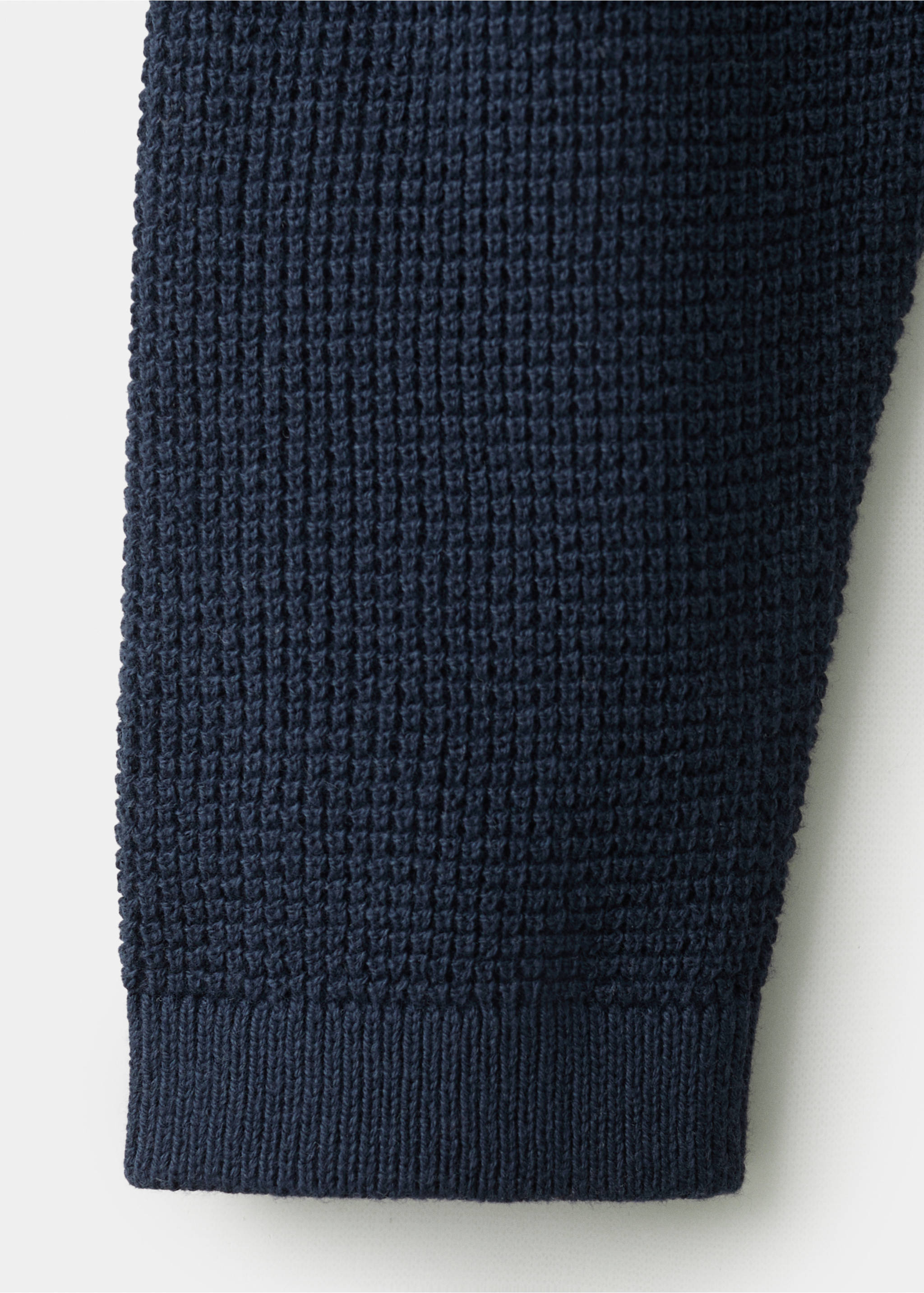 Jersey punto detalle botones - Detalle del artículo 0, Azul marino. Ref: 27036352-00.