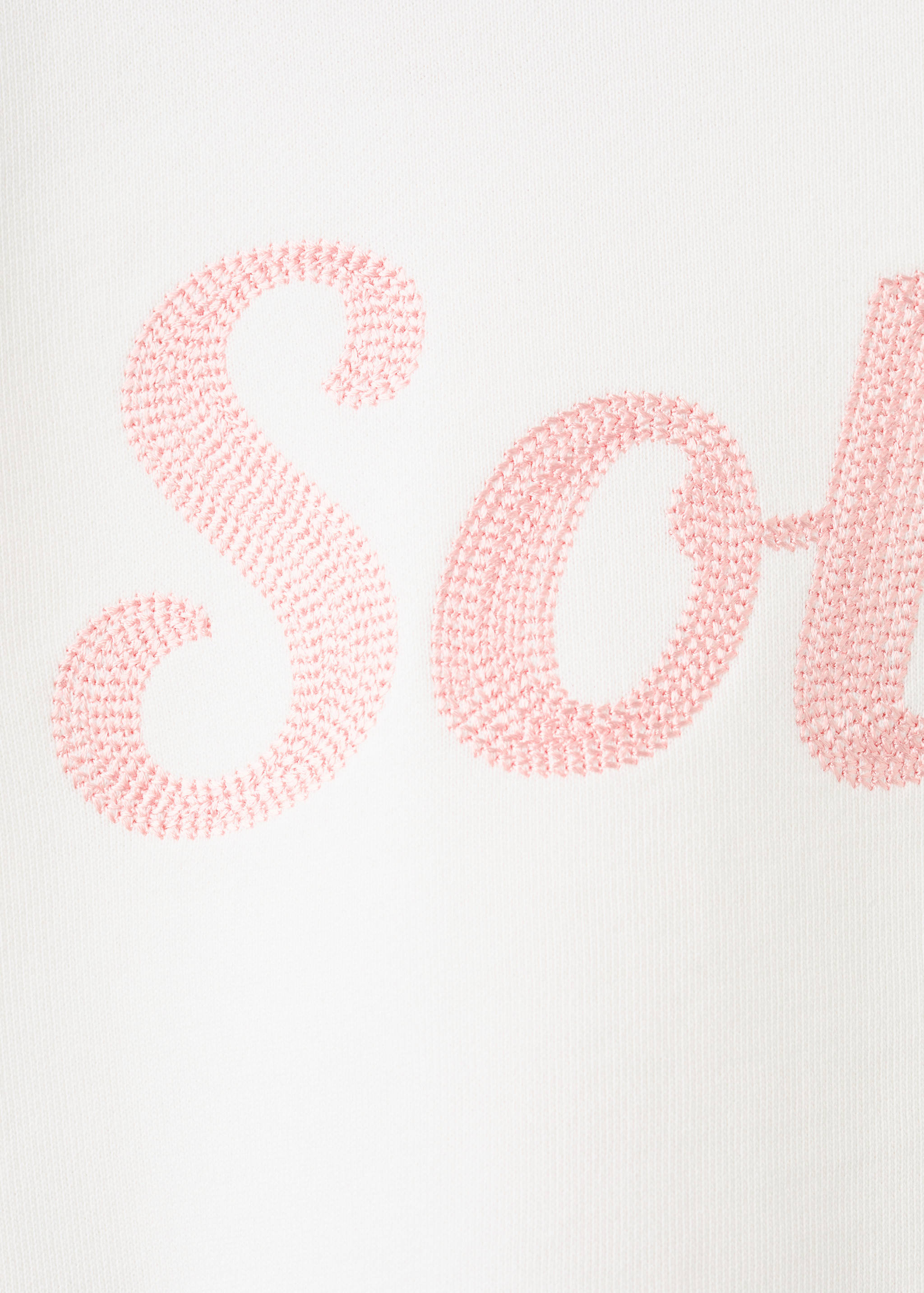 Glitter text sweatshirt - Details of the article 8