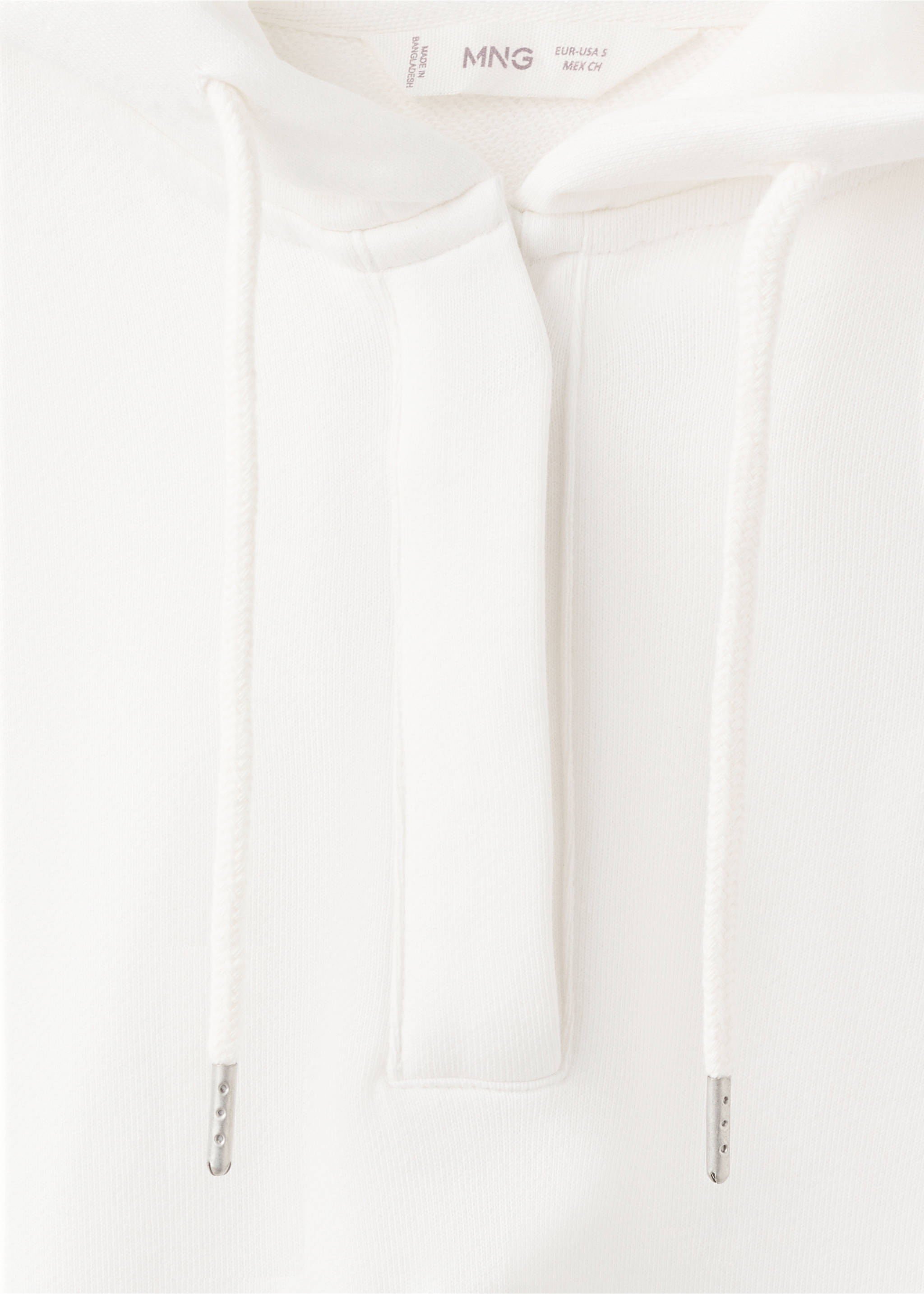 Message cotton sweatshirt - Details of the article 8, Off White. Ref: 27036356-00.