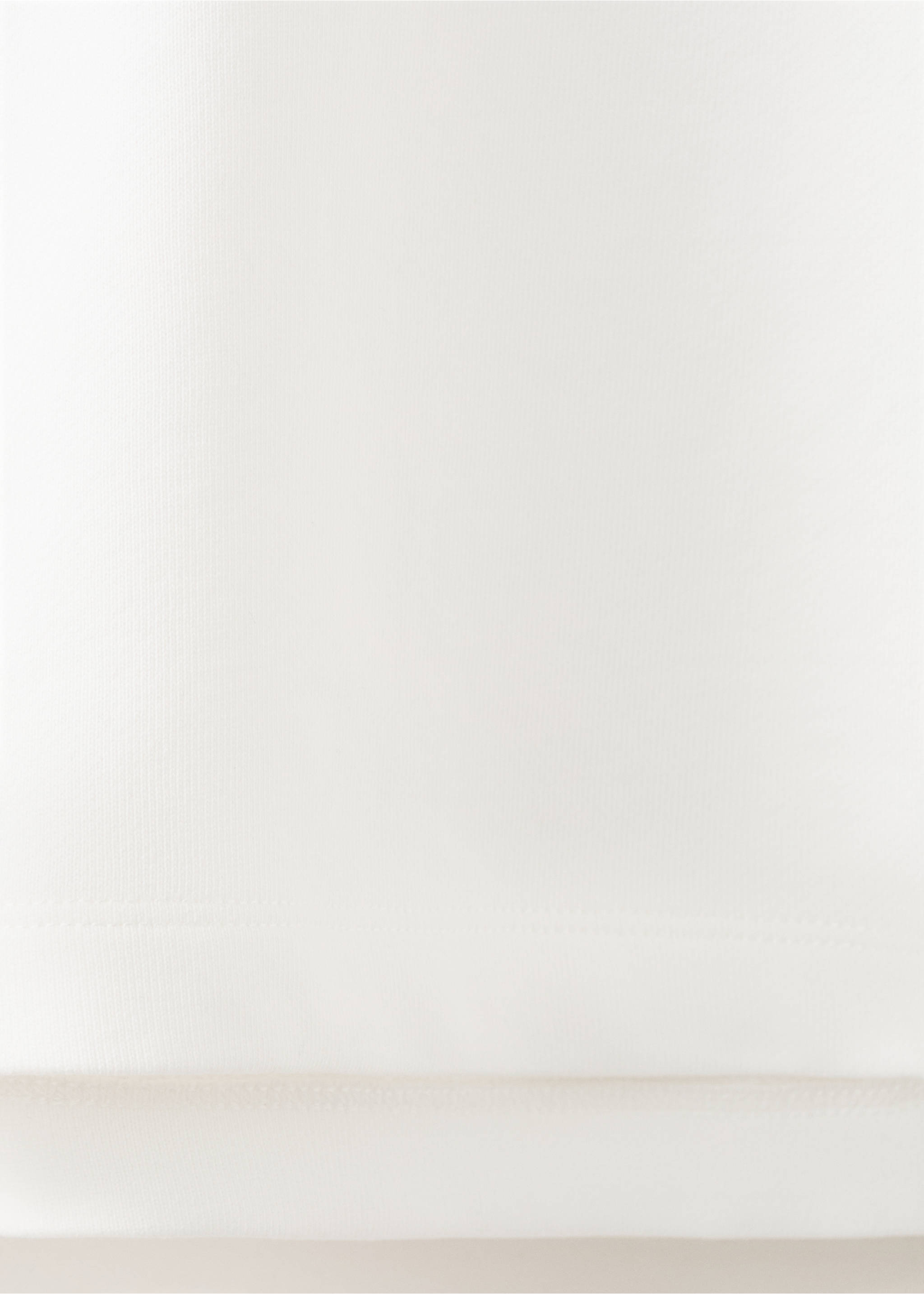 Message cotton sweatshirt - Details of the article 0, Off White. Ref: 27036356-00.