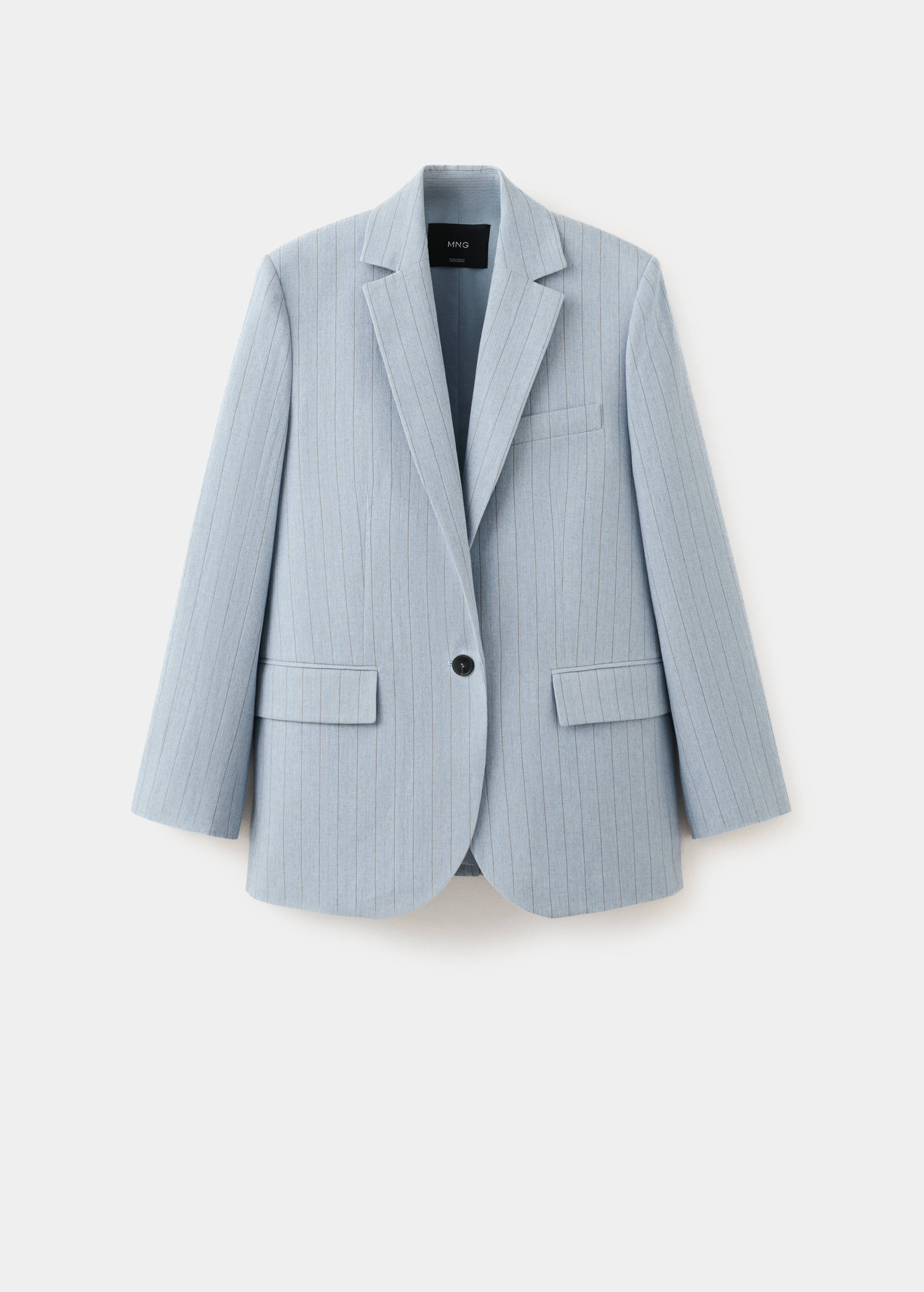 Kritstrecksrandig blazer - Artikel utan modell