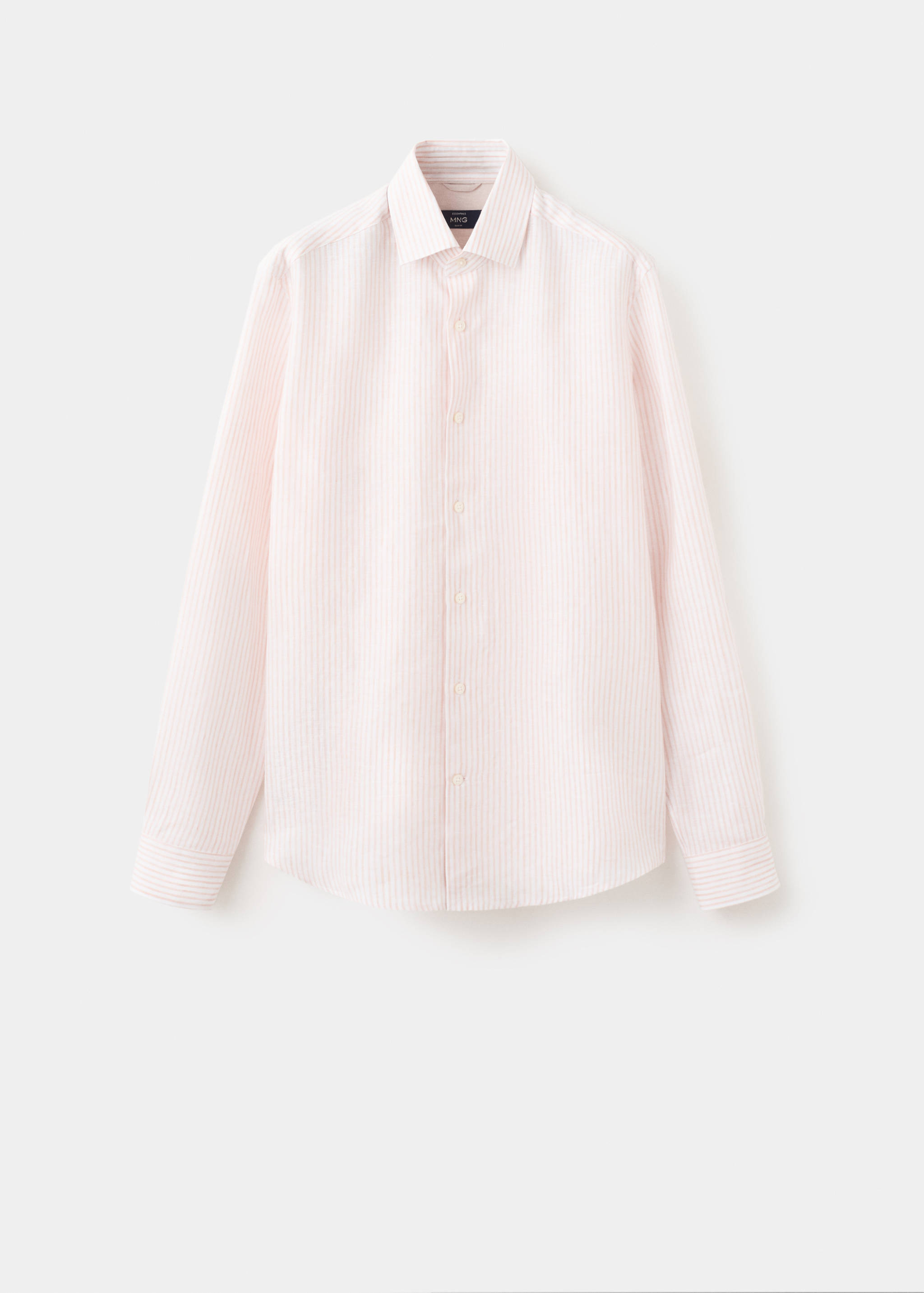 Camisa slim fit 100% lino rayas - Artículo sin modelo